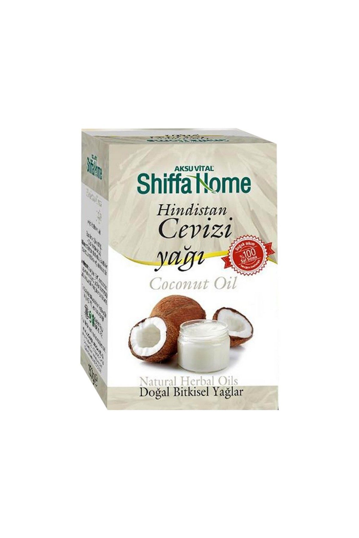 Shiffa Home Katı Hindistan Cevizi Yağı 150 Gr Shiffa Home 8690000962341