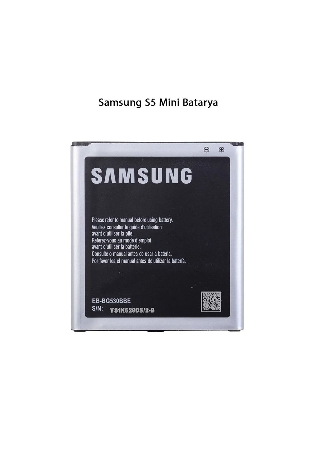 Genel Markalar Samsung S5 Mini Telefonlarla Uyumlu Batarya 2100 Mah