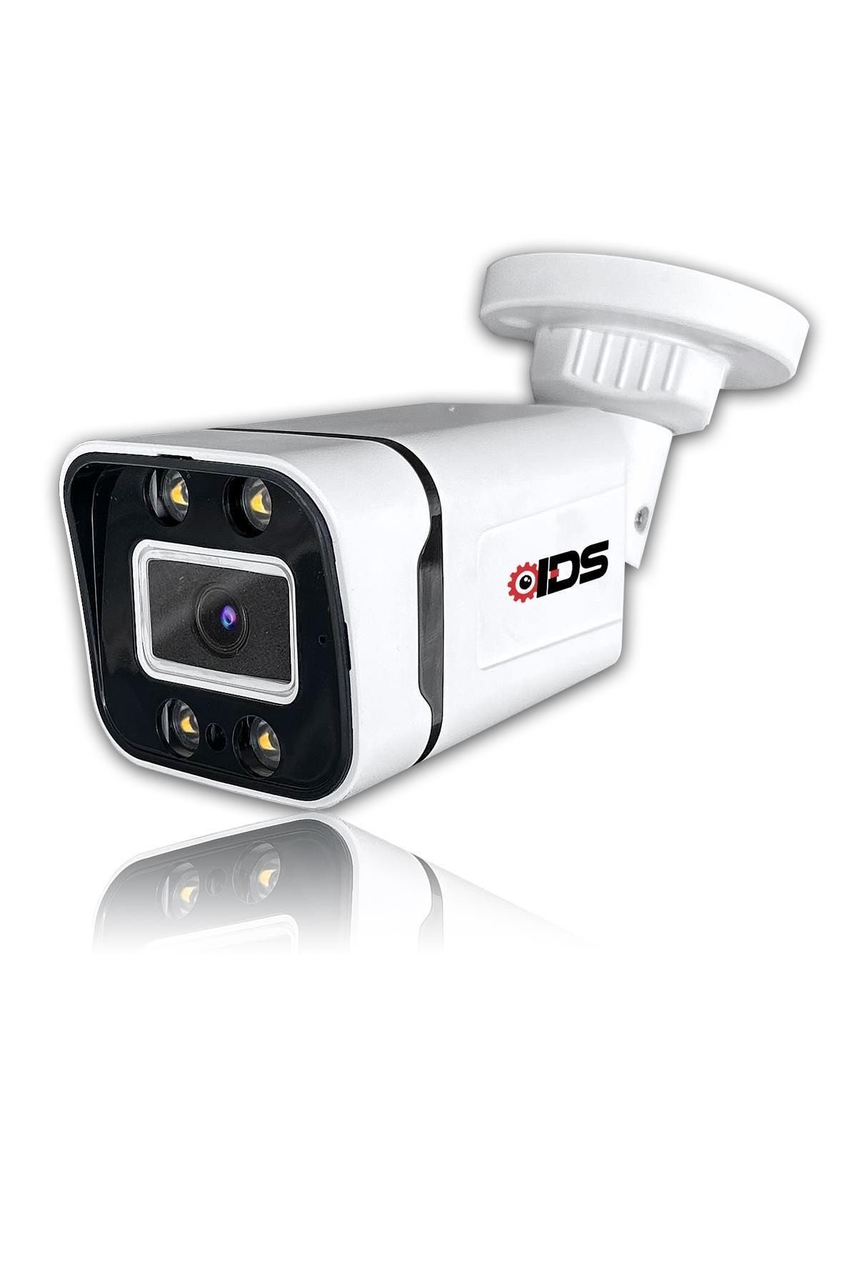 IDS - Gece Renkli - 5mp Sony Lens 1080p Fullhd Ahd Güvenlik Kamerası - 4xultra Led - Plastik Kasa