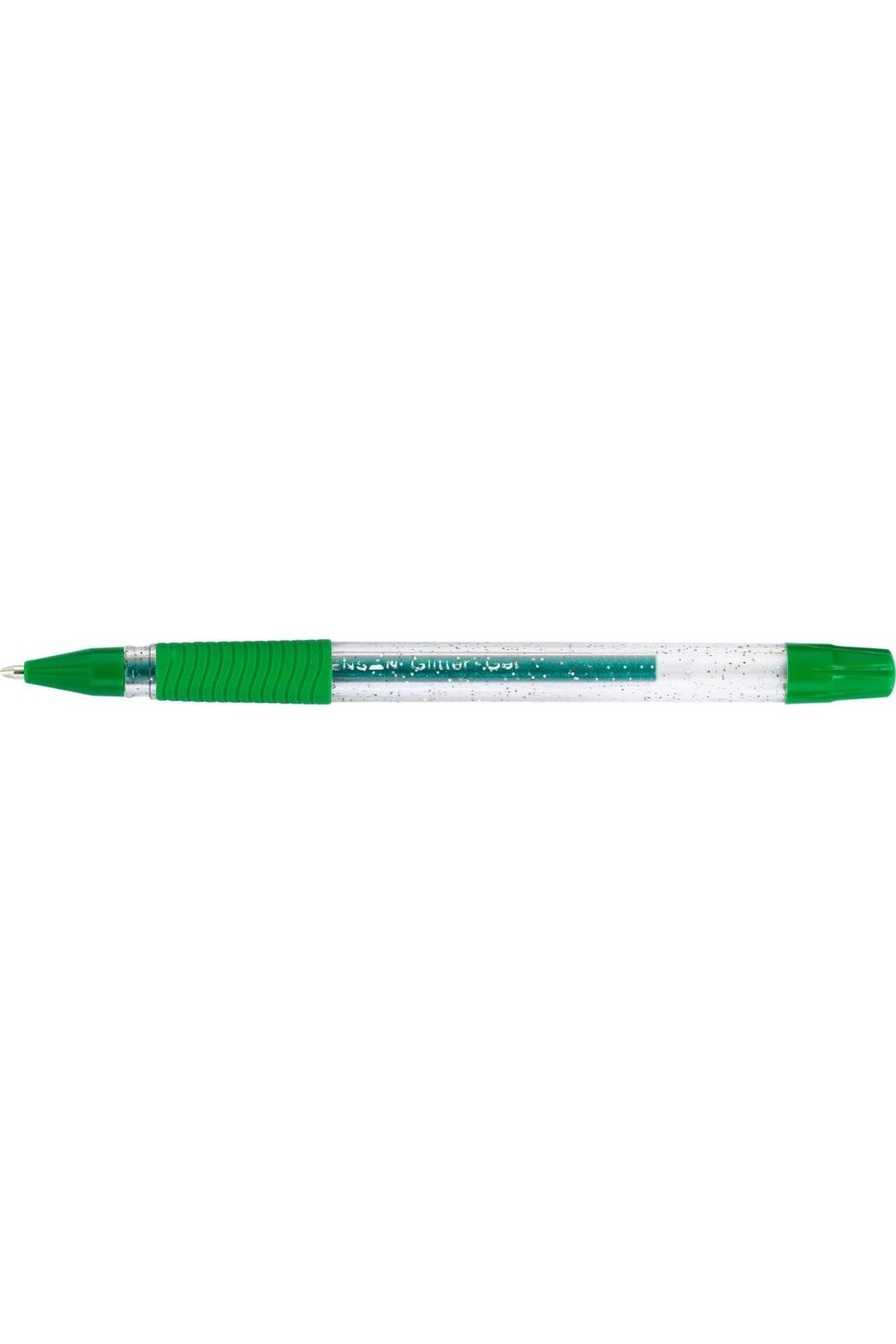 Pensan Tükenmez Kalem Jel Simli 1.0 Mm Yeşil