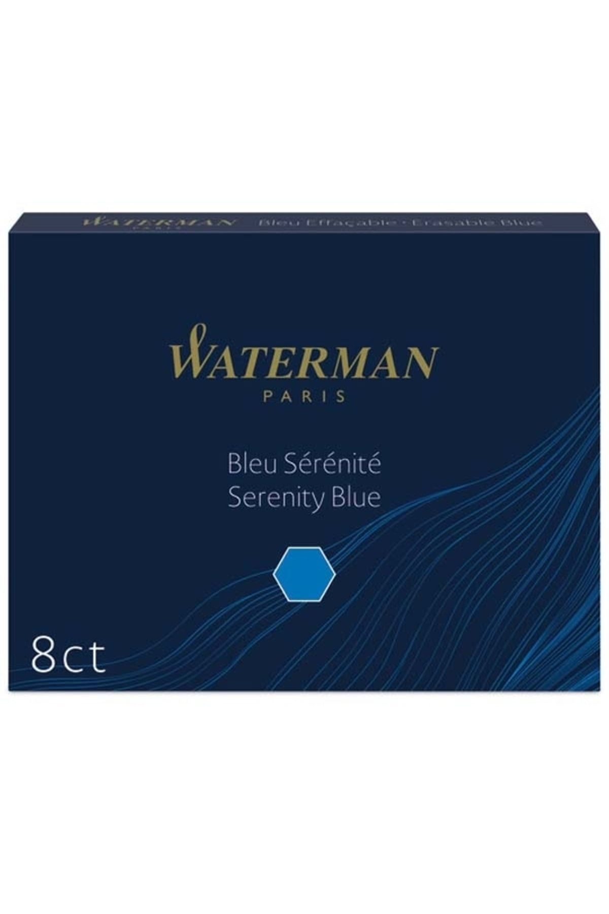 Waterman Dolma Kalem Kartuşu 8 Li Mavi S0110860