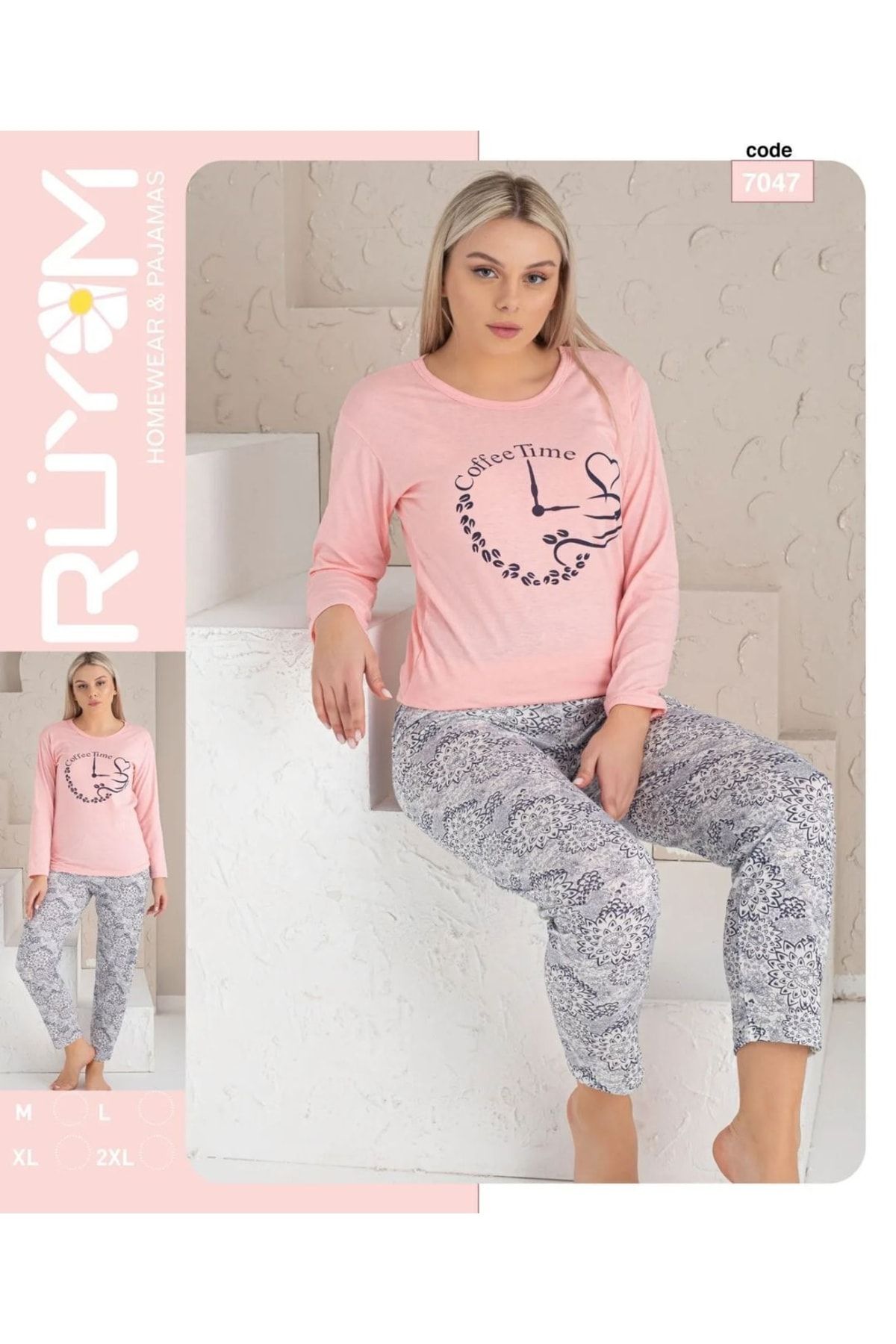 Rüyam Pijama Takımı 7047