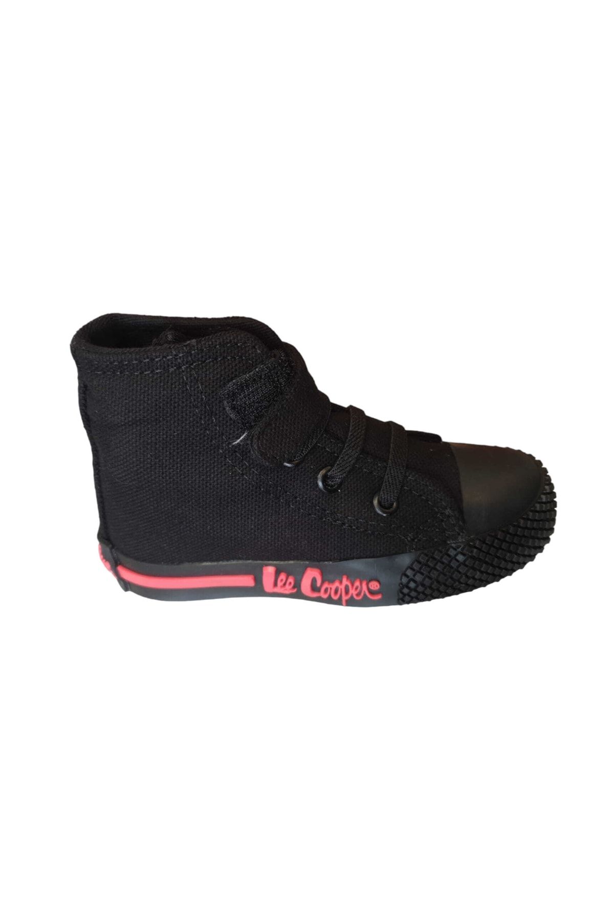 Lee Cooper 30056 Hı Çocuk Siyah Kırmızı Convers Sneakers Ayakkabı