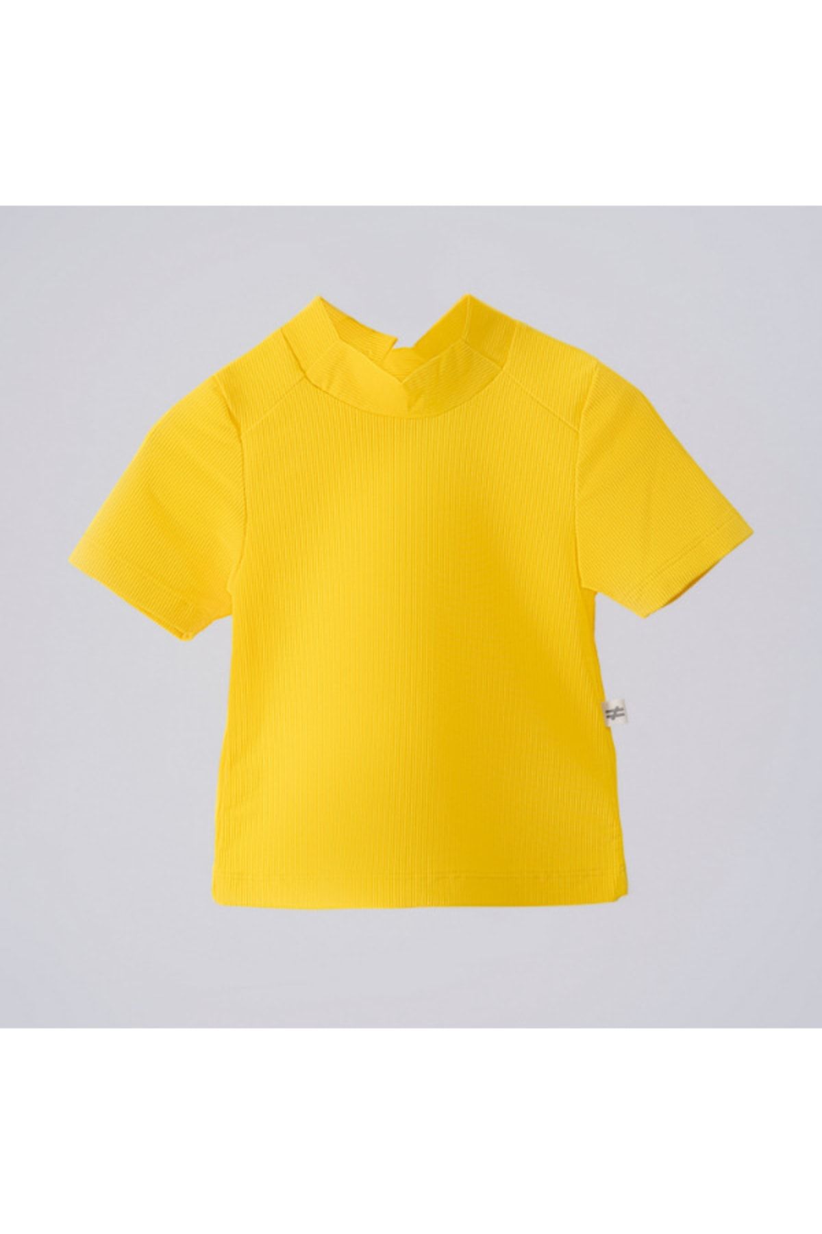 Moi Noi T-shirt Mayo Çizgili Sarı