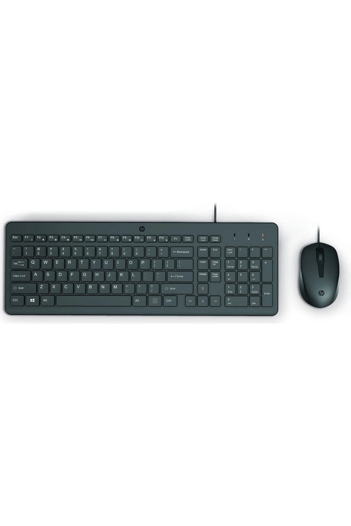 HP 150 Kablolu Klavye & Mouse Set Tr