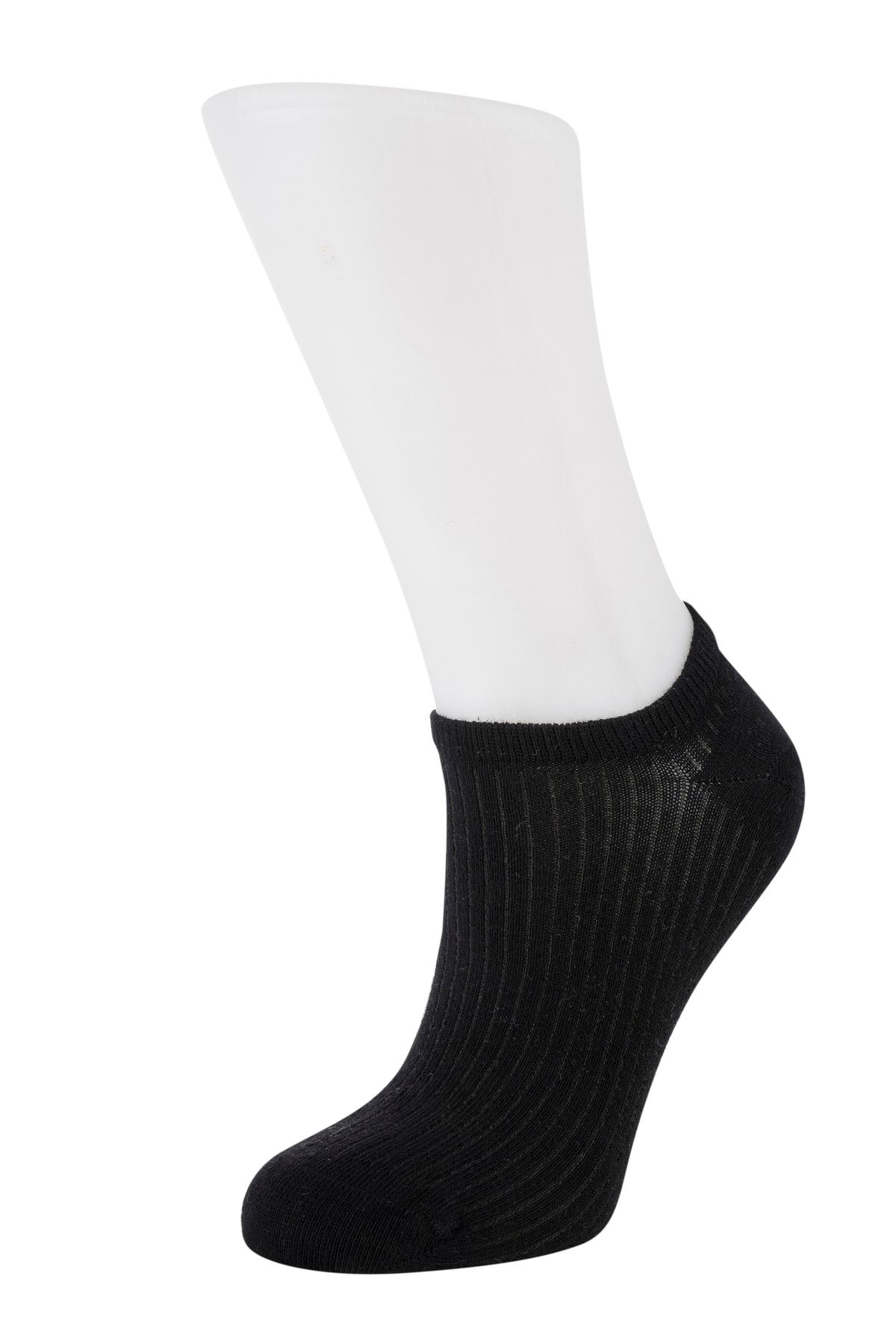 Moyra Socks 6'lı Derby Kadın Siyah Sneakers Patik Çorap