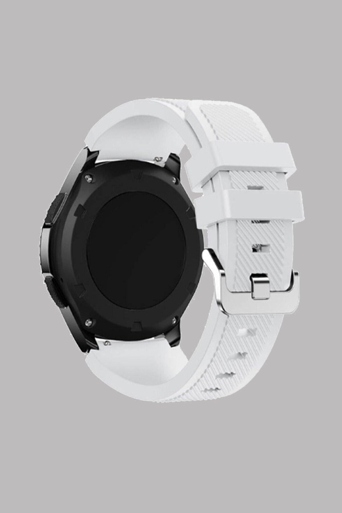 Huawei Watch Gt/gt2/gt2 Pro Klasik Çizgi Desenli 22mm Silikon Kordon