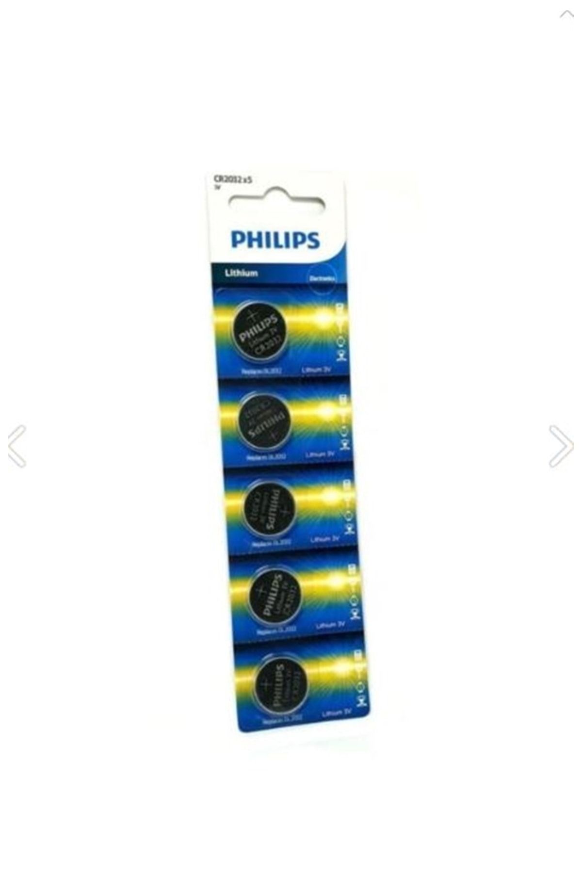 Philips 2032 Pil Lithium 3 Volt 5 Li Cr2032p5 Şeker Ölçüm Cihazı , Baskül Tartı Bios Anakart Pili