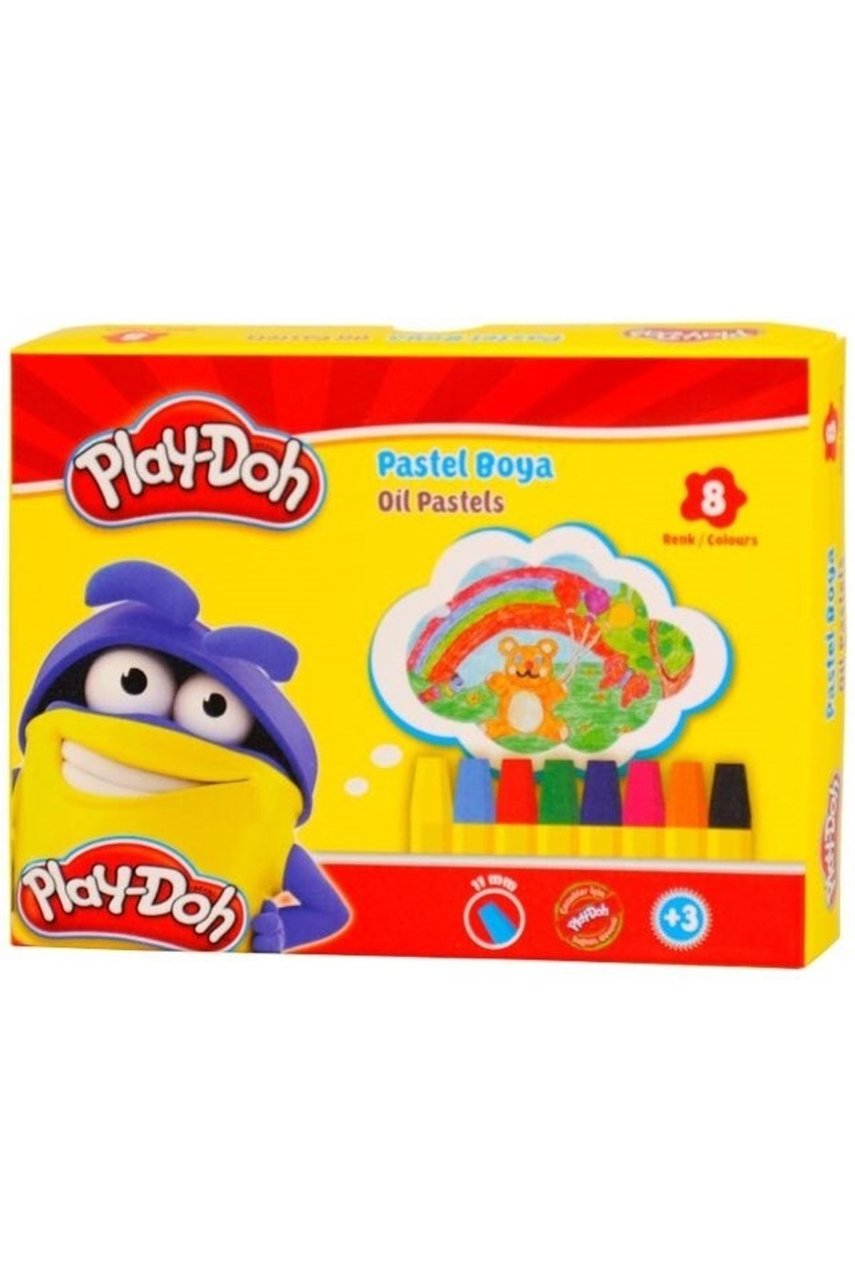 Play Doh Play-doh Pastel Boya 8 Renk Pa001