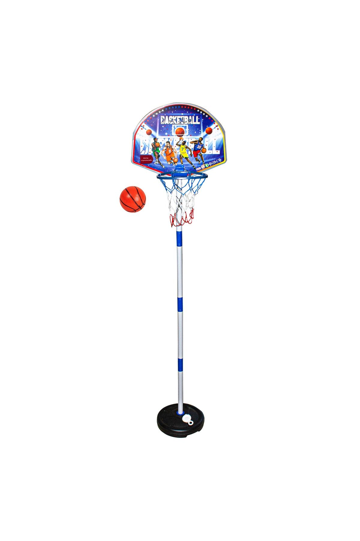 Erzi Ayaklı Basketbol Seti Ayarlanabilir 138 Cm