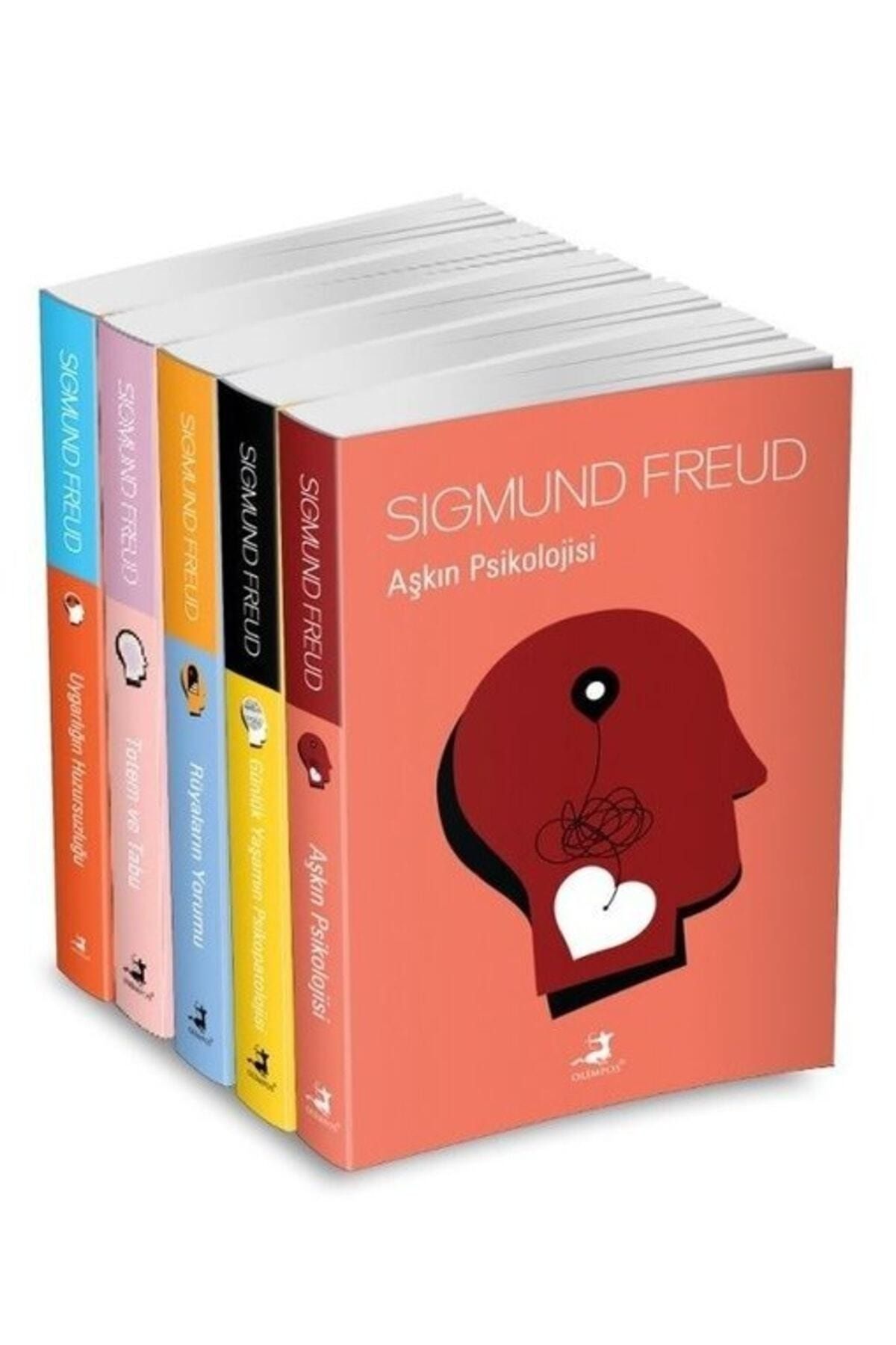 Olimpos Yayınları Sigmund Freud Seti 3 - 5 Kitap Takım