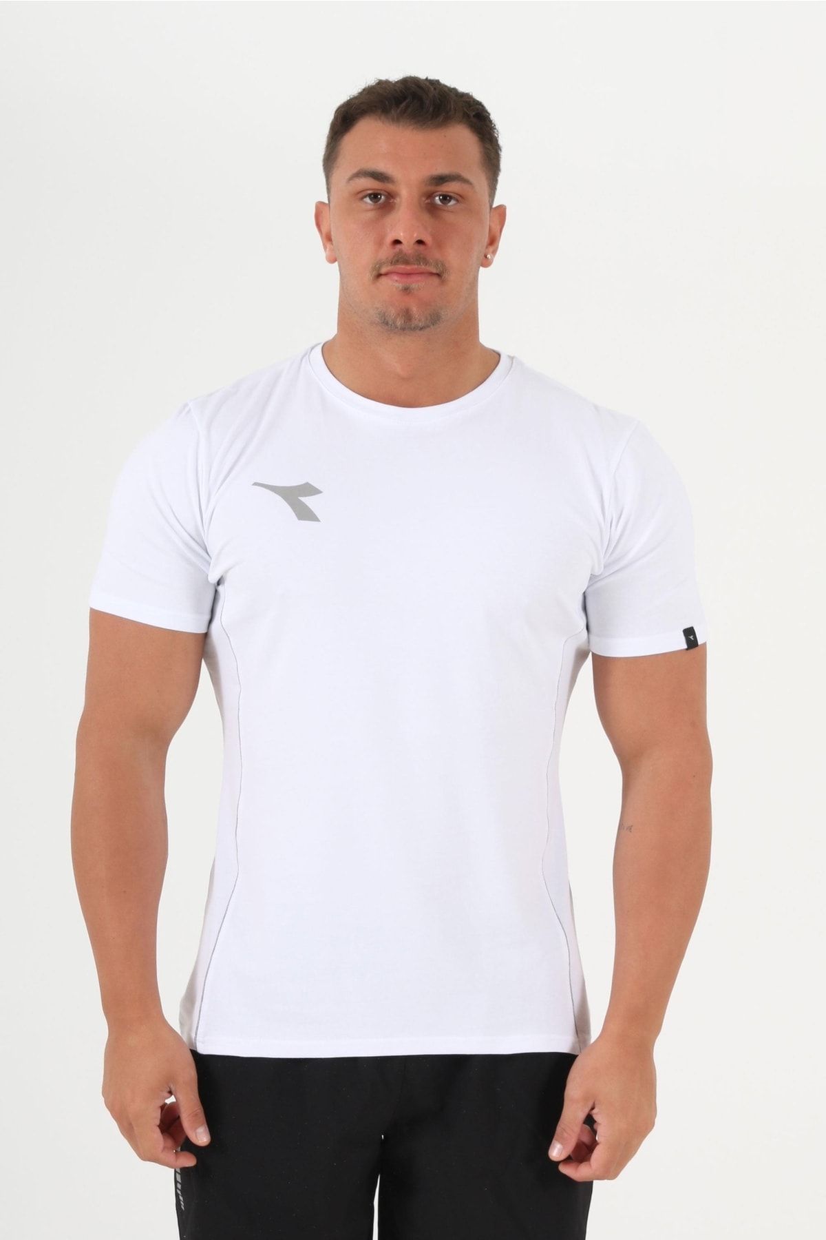 Diadora Satürn Antrenman T-shirt Beyaz