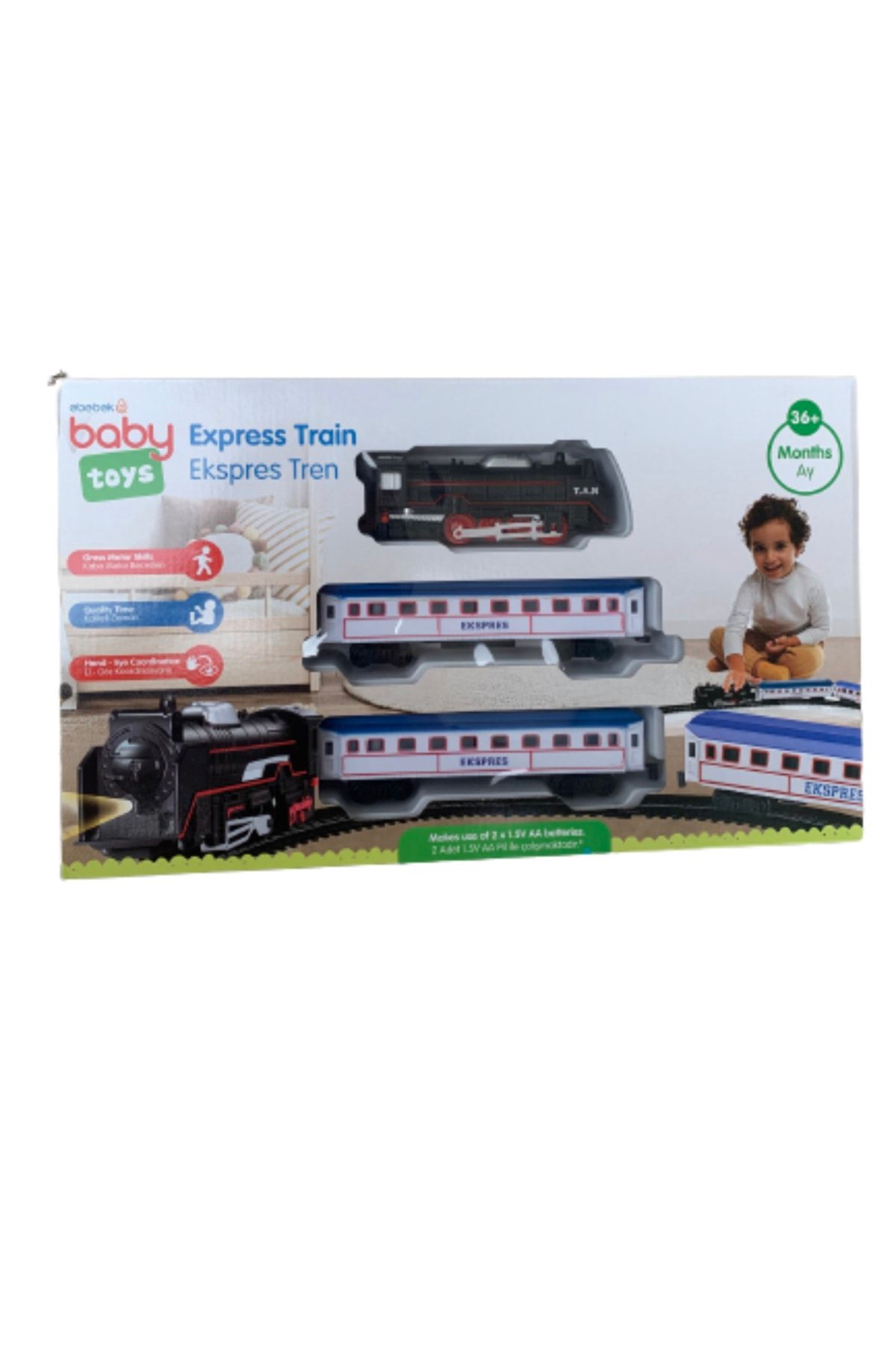Baby Toys Baby Toys Expres Tren Seti Oyuncak Train Toy