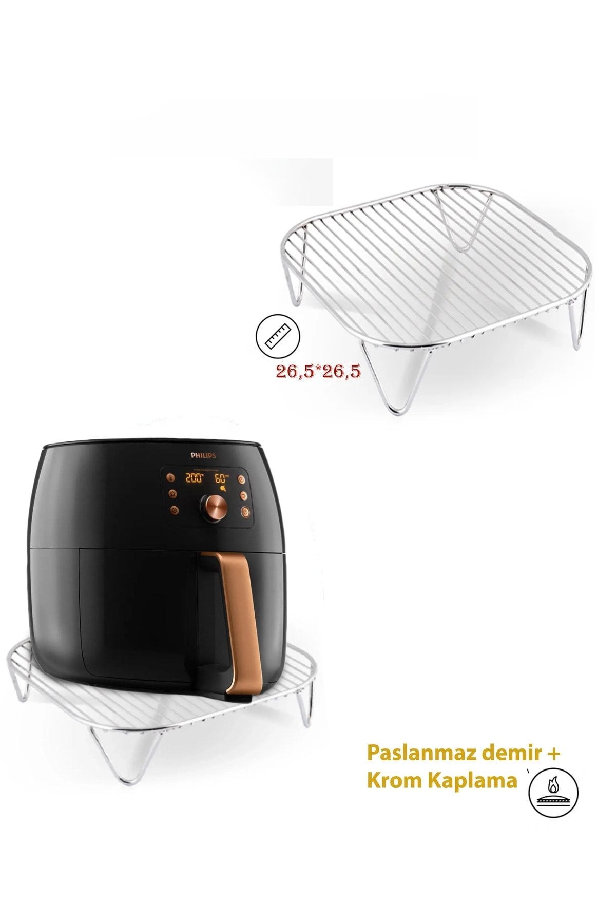 Uzaypix Airfryer Standı Airfryer Altlığı Tüm Modeller Için Uygundur