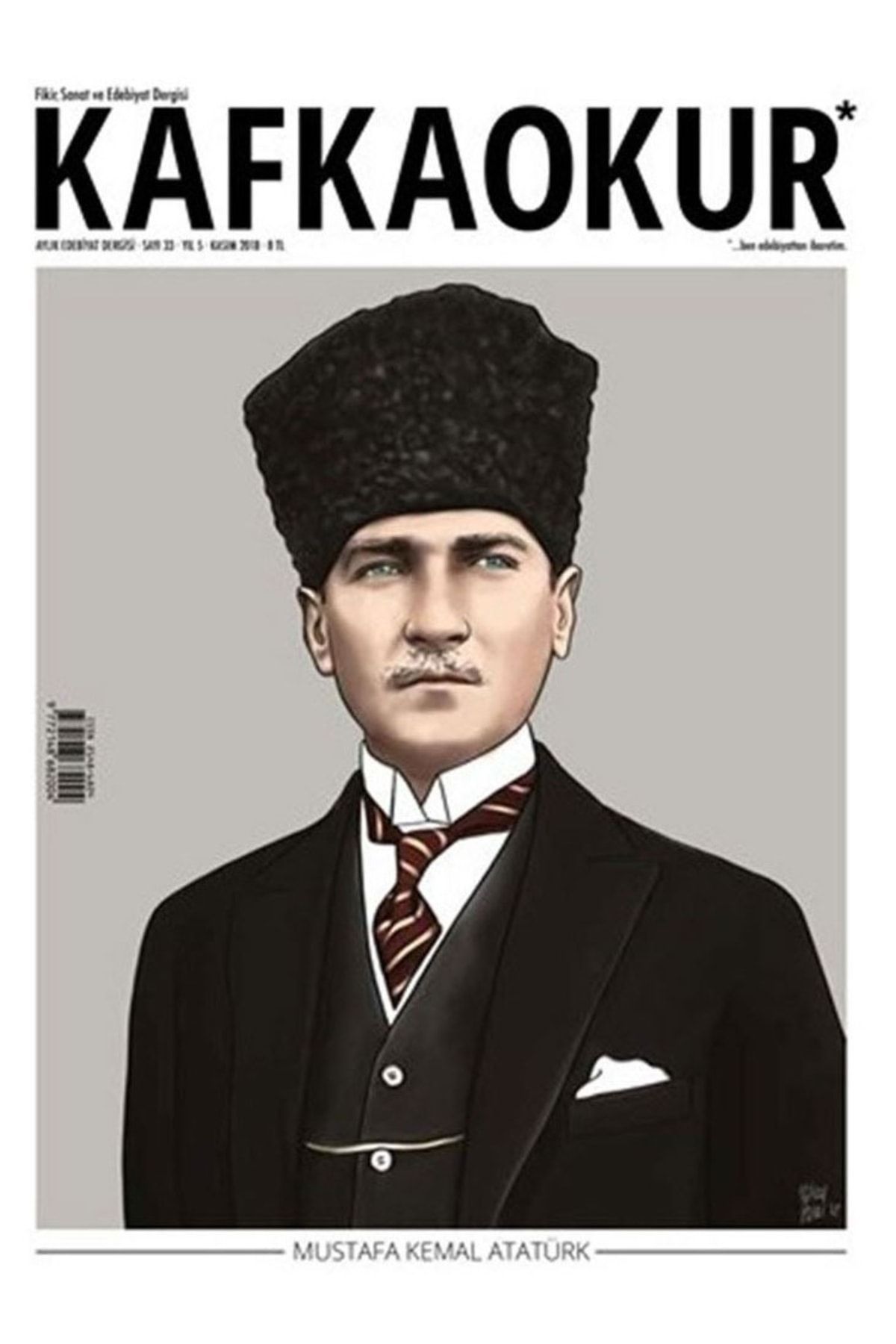KafkaOkur Dergisi Kafkaokur Sayı 33 - Atatürk - Kasım 2018
