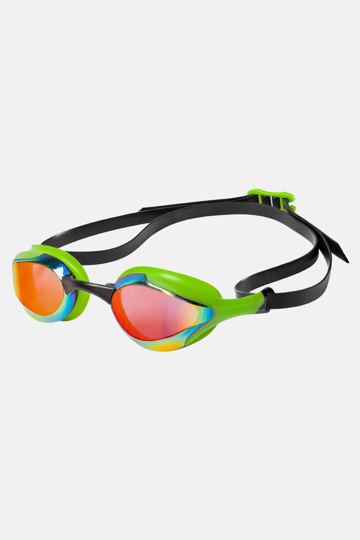 Mad Wave Madwave Yüzücü Yarış Gözlüğü Alien -x Unisex Yeşil & Siyah  Rainbow
