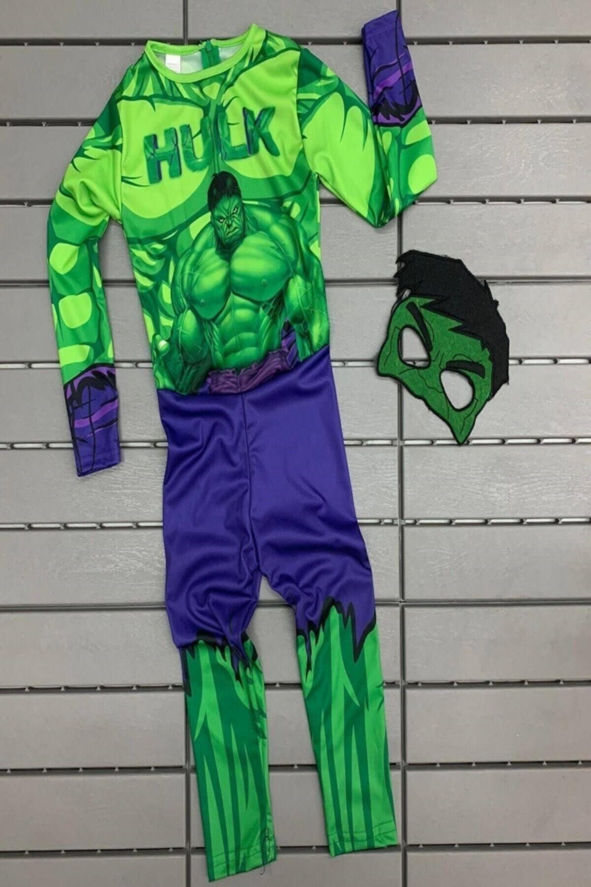 032C Hulk Süper Kahraman Kostümü