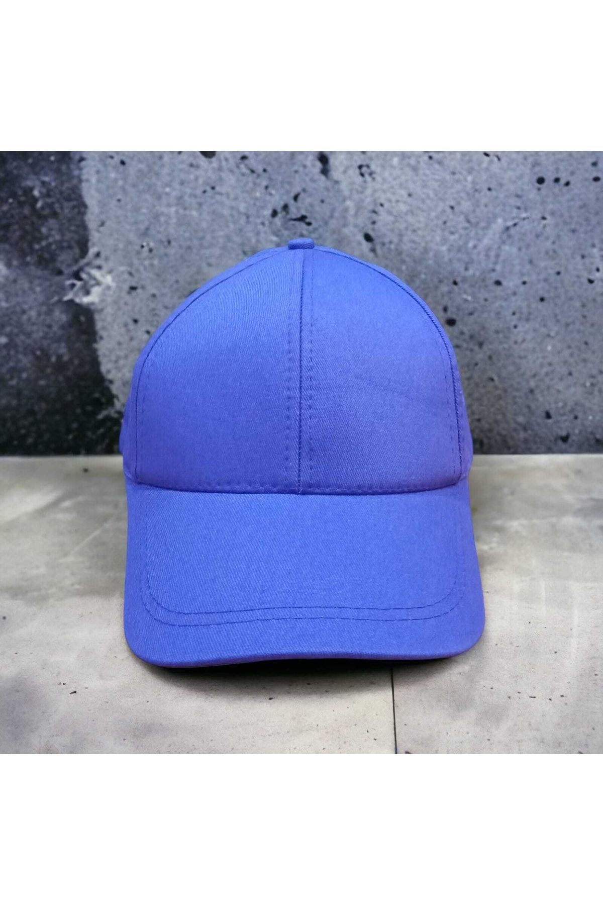 salarticaret Mavi Renk Şapka Ayarlanabilir Unisex Model