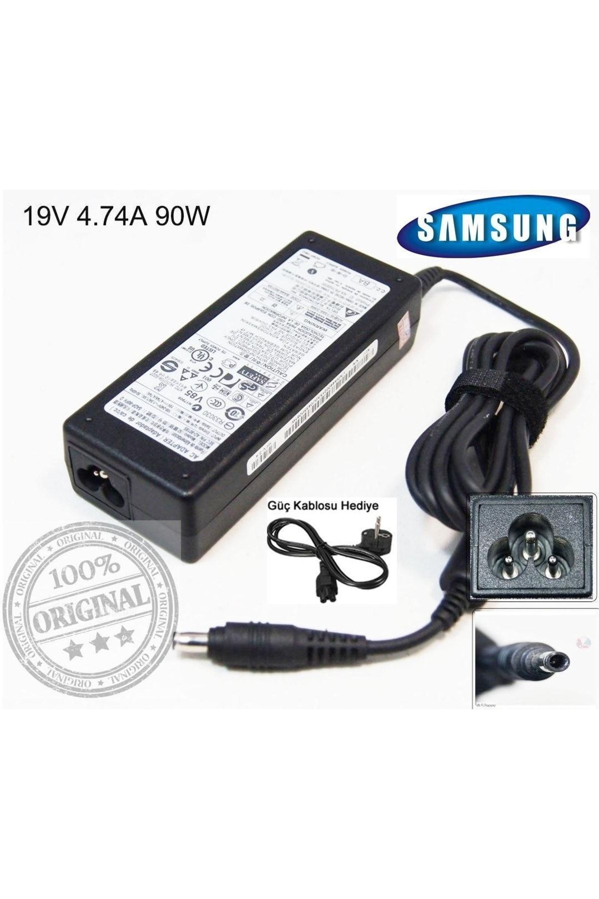 Samsung Np-r580v, Np-r580ve Orjinal Adaptör Şarj Aleti - Cihazı