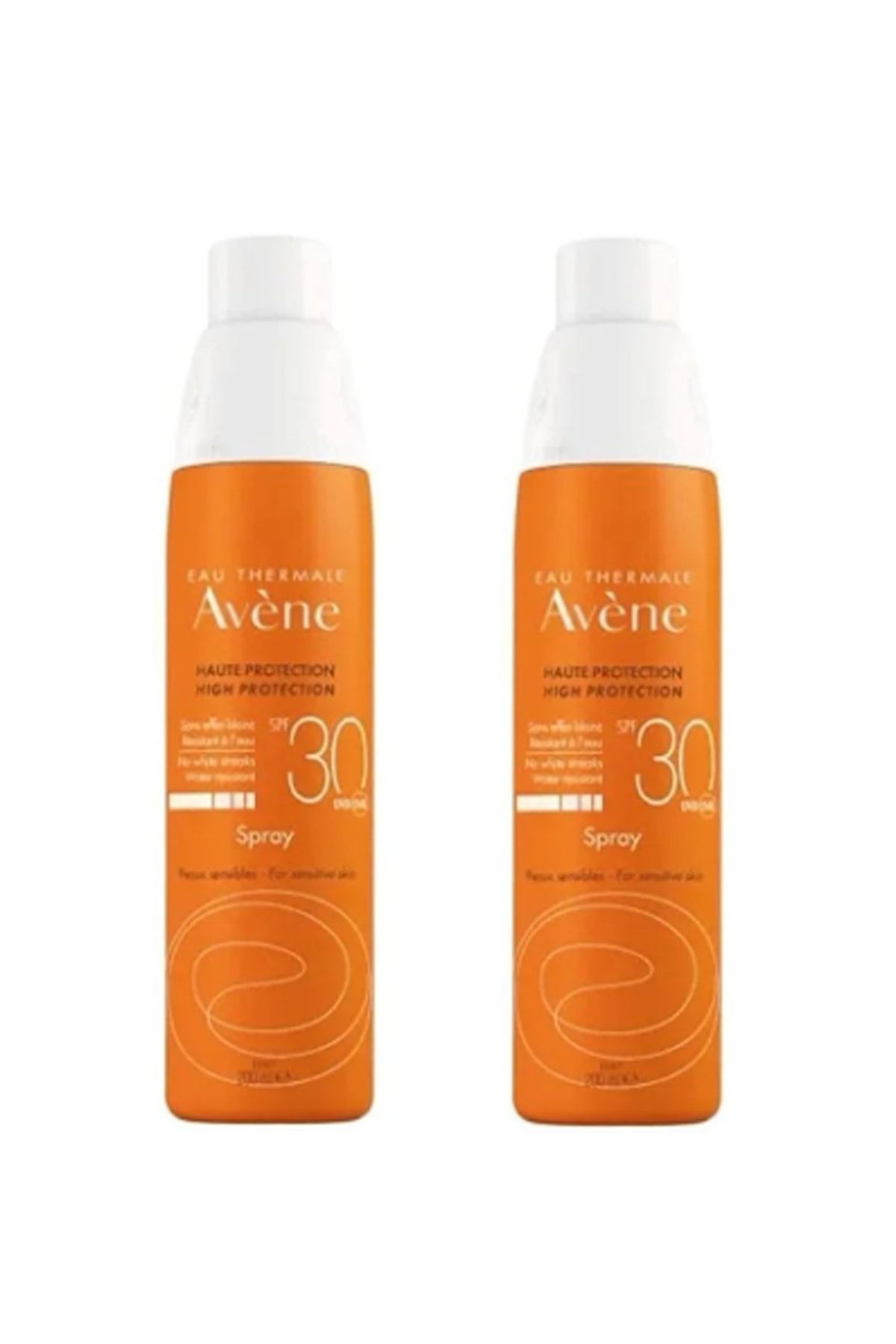 Avene Spray SPF 30+ Tüm Cilt Tipleri İçin Kullanıma Uygun Güneşten Koruyucu Vücut Spreyi 200 ml x2