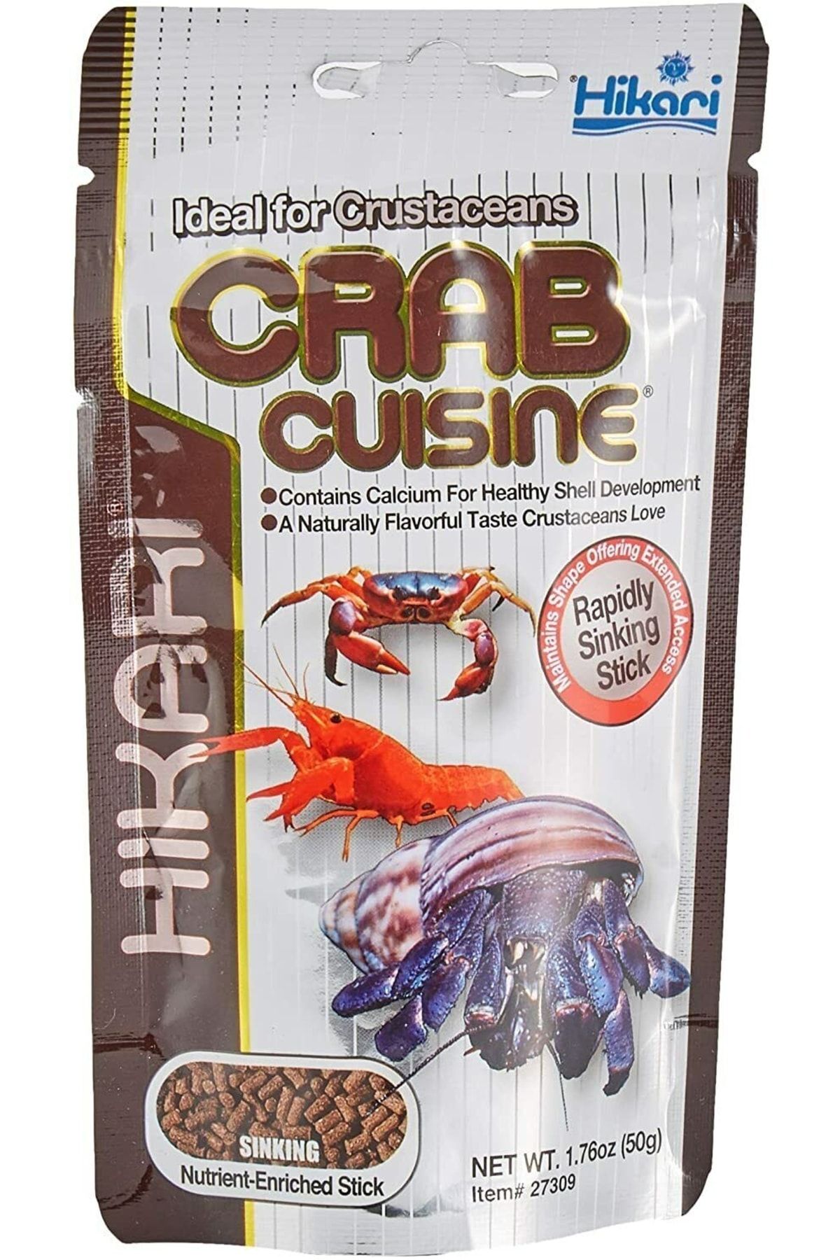 Hikari Crab Cuisine Kabuklu Yemi 50gr
