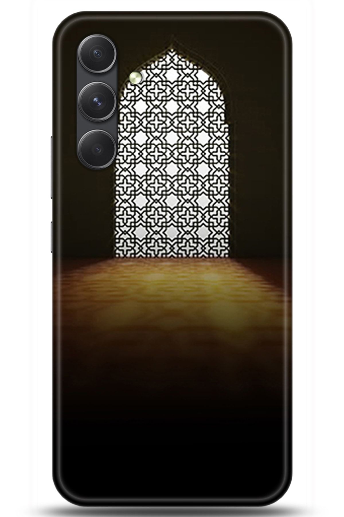 Turkiyecepaksesuar Samsung Galaxy A14 Kılıf Hd Baskılı Kılıf - Işıklı Kapı