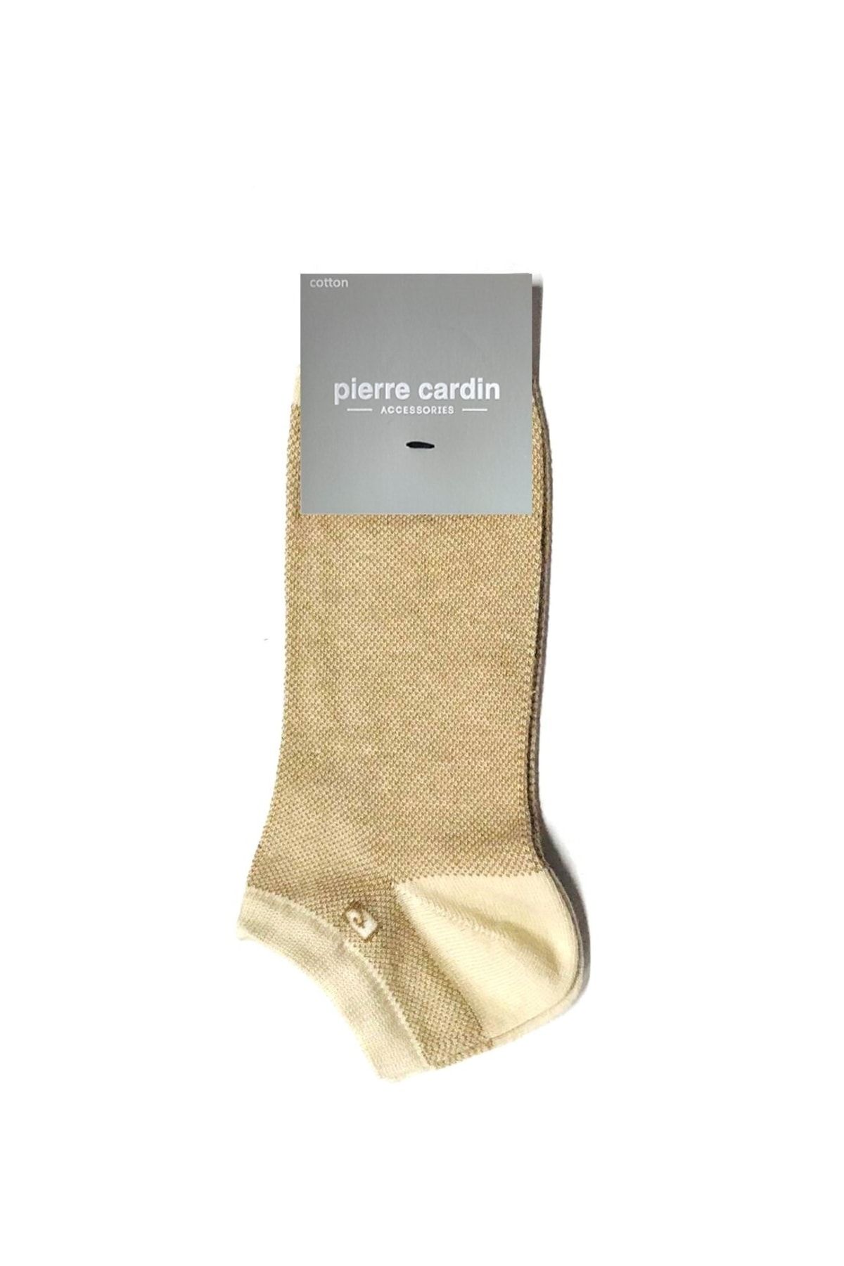 Pierre Cardin Lens Pamuk Erkek Patik Çorap Bej