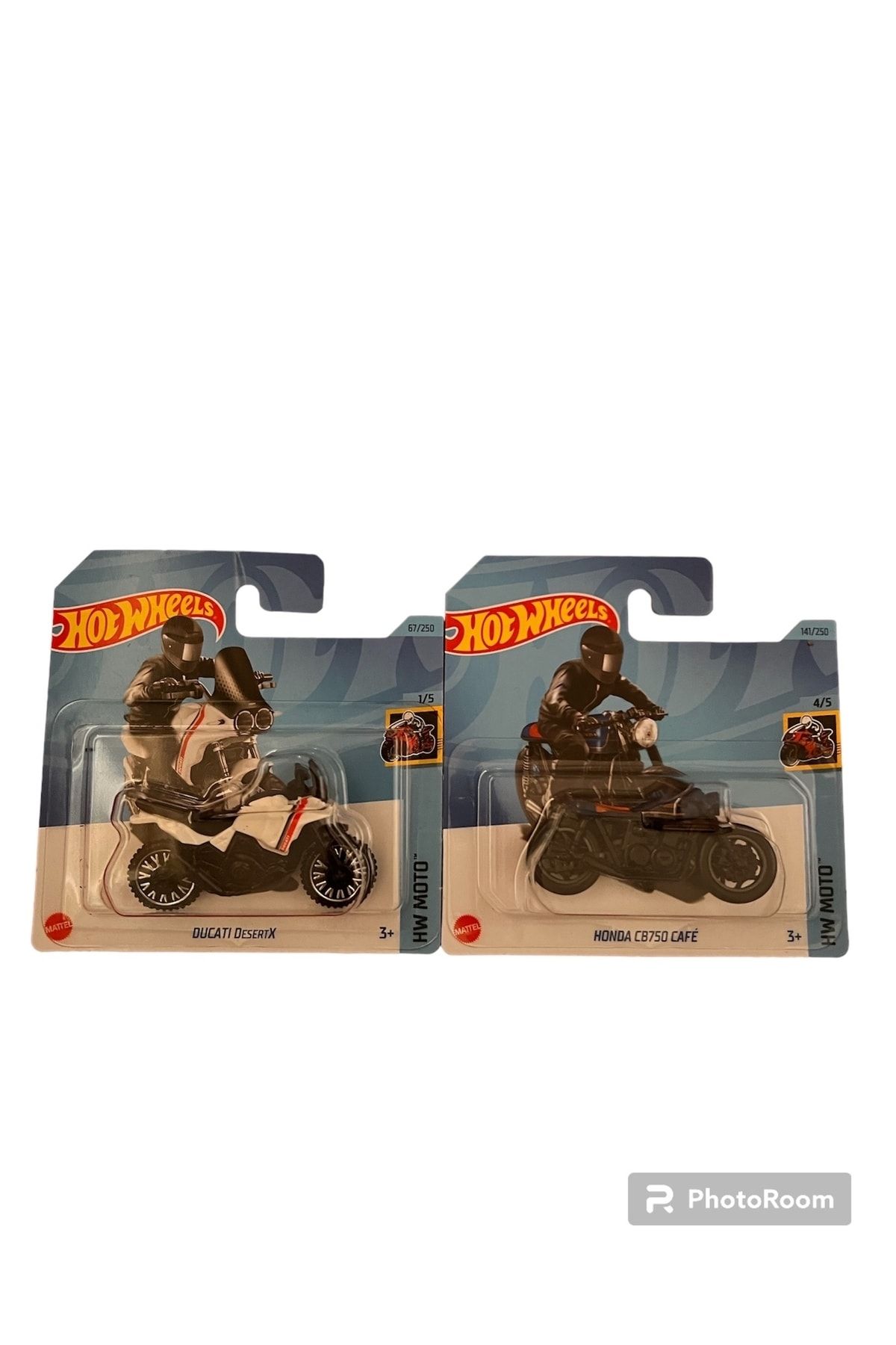 HOT WHEELS Metal Honda Ve Ducati Motor 2’li (e Case )