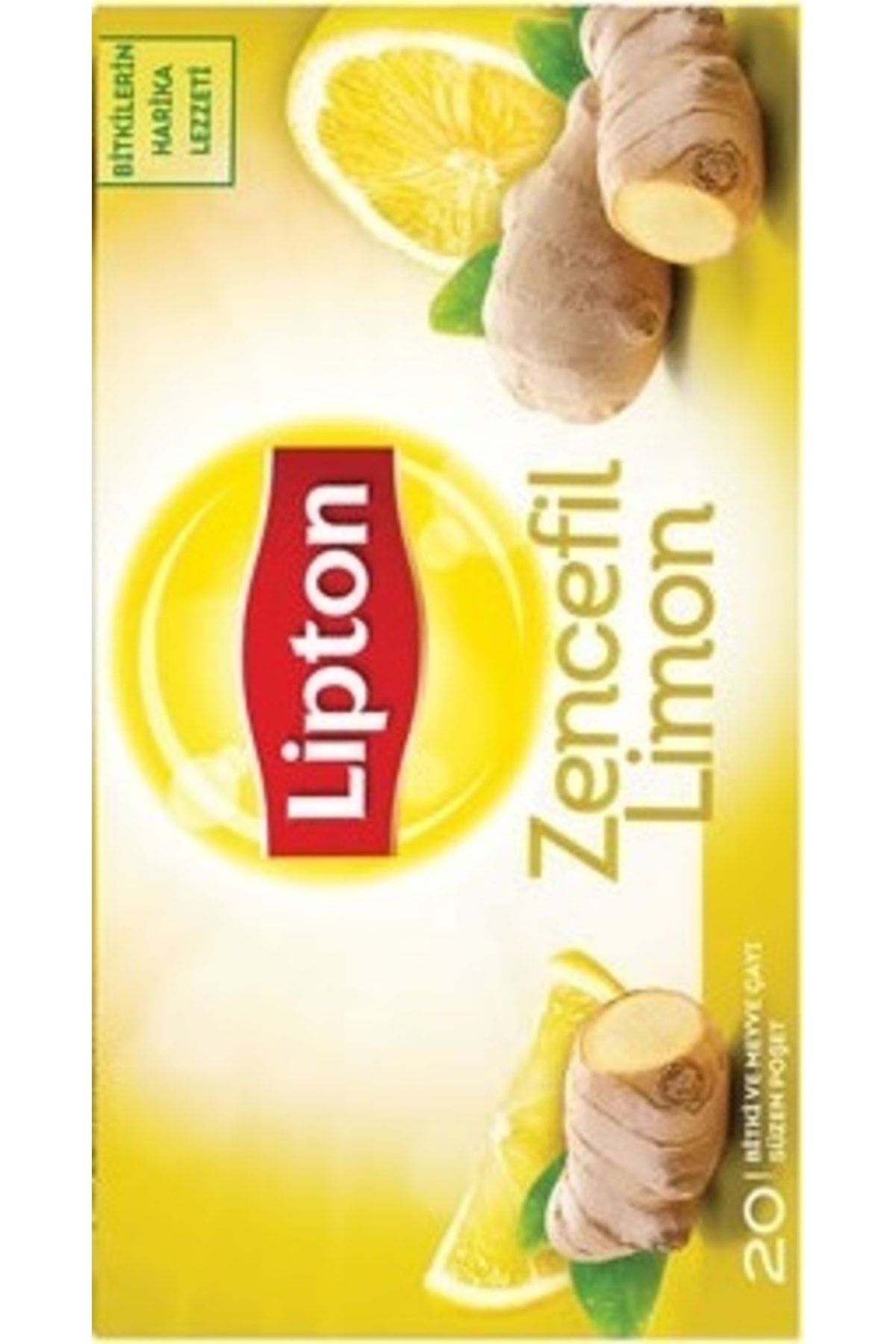 Lipton Zencefil Ve Limon Bardak Poşet Bitki Çayı 20'li