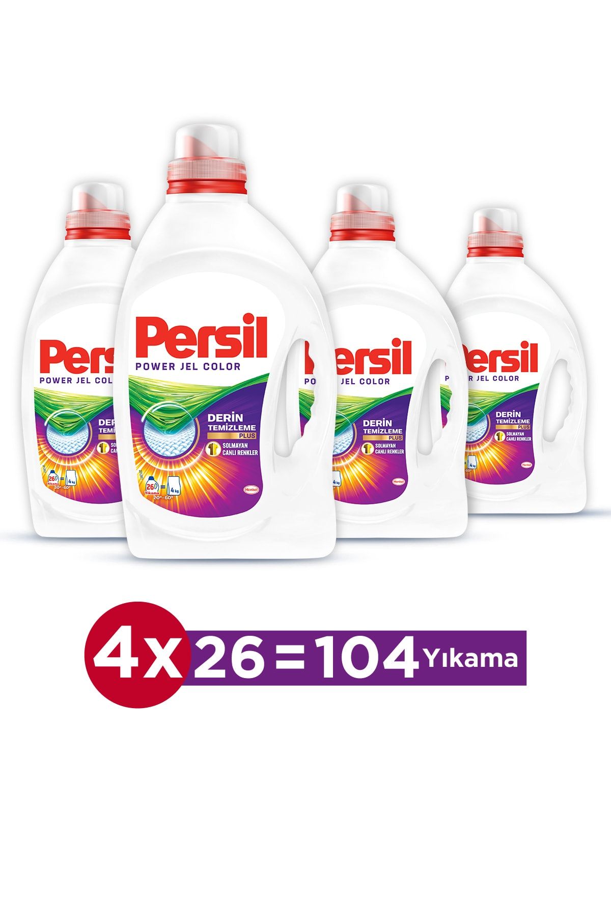 Persil Sıvı Çamaşır Deterjanı 4 X 26 L Color (104 Yıkama)