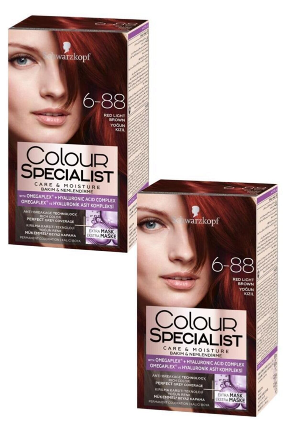 Colour Specialist Yoğun Kızıl 6-88 Saç Boyası X 2 Adet