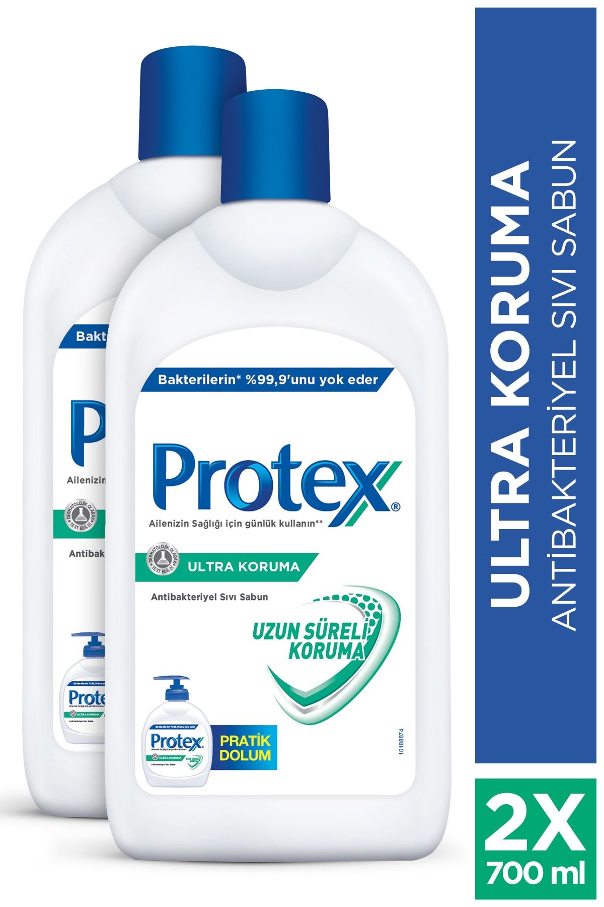 Protex Ultra Uzun Süreli Koruma Sıvı Sabun 2 x700 ml
