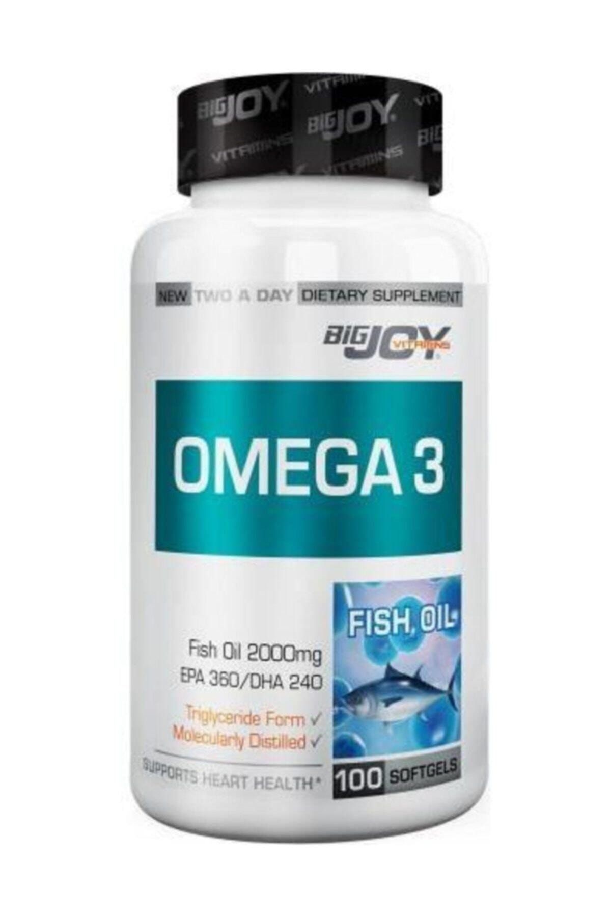 Bigjoy Sports Bigjoy Vitamins Omega-3 100 Softgel