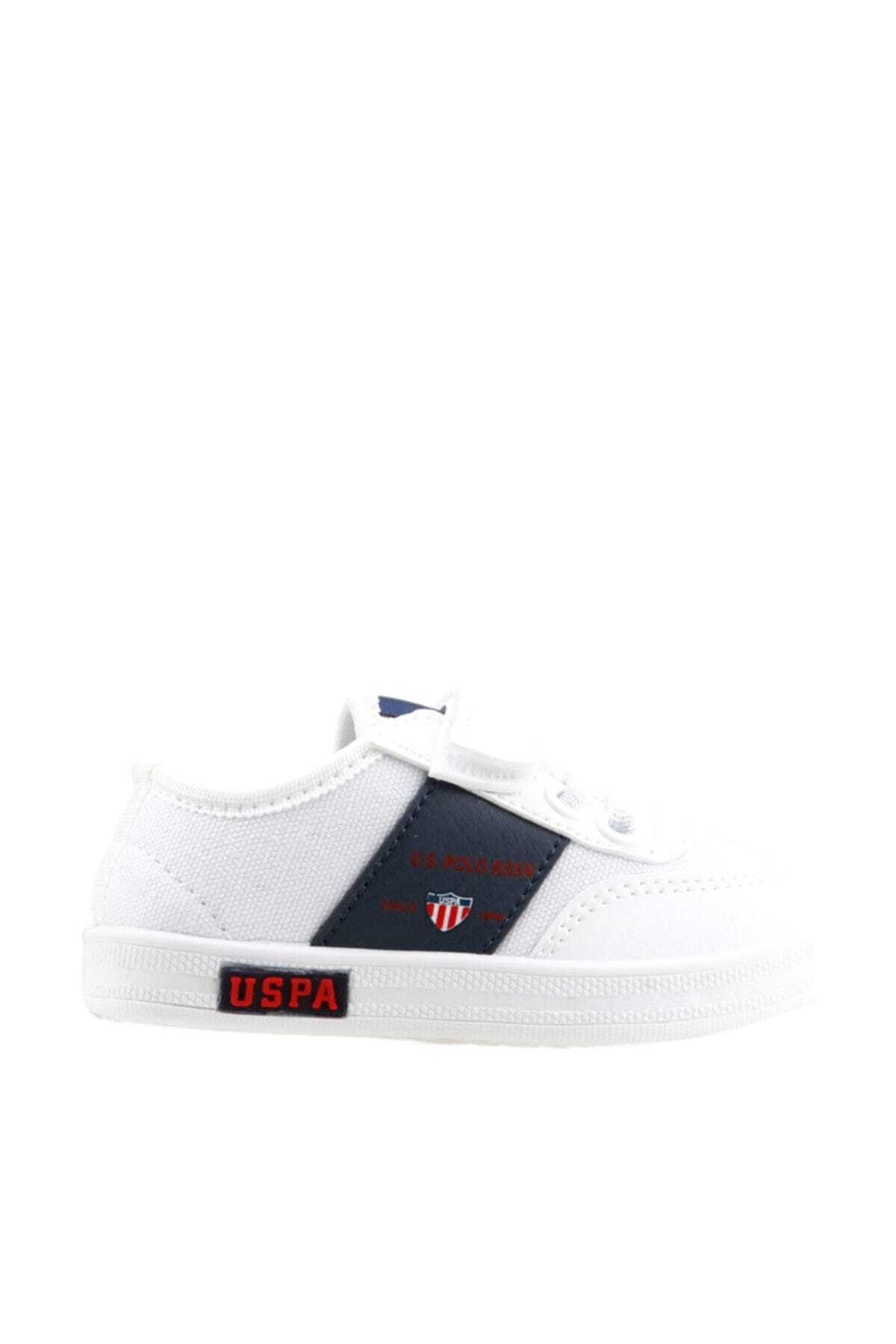 U.S. Polo Assn. Cameron Textile Beyaz Erkek Çocuk Sneaker Ayakkabı 100365360