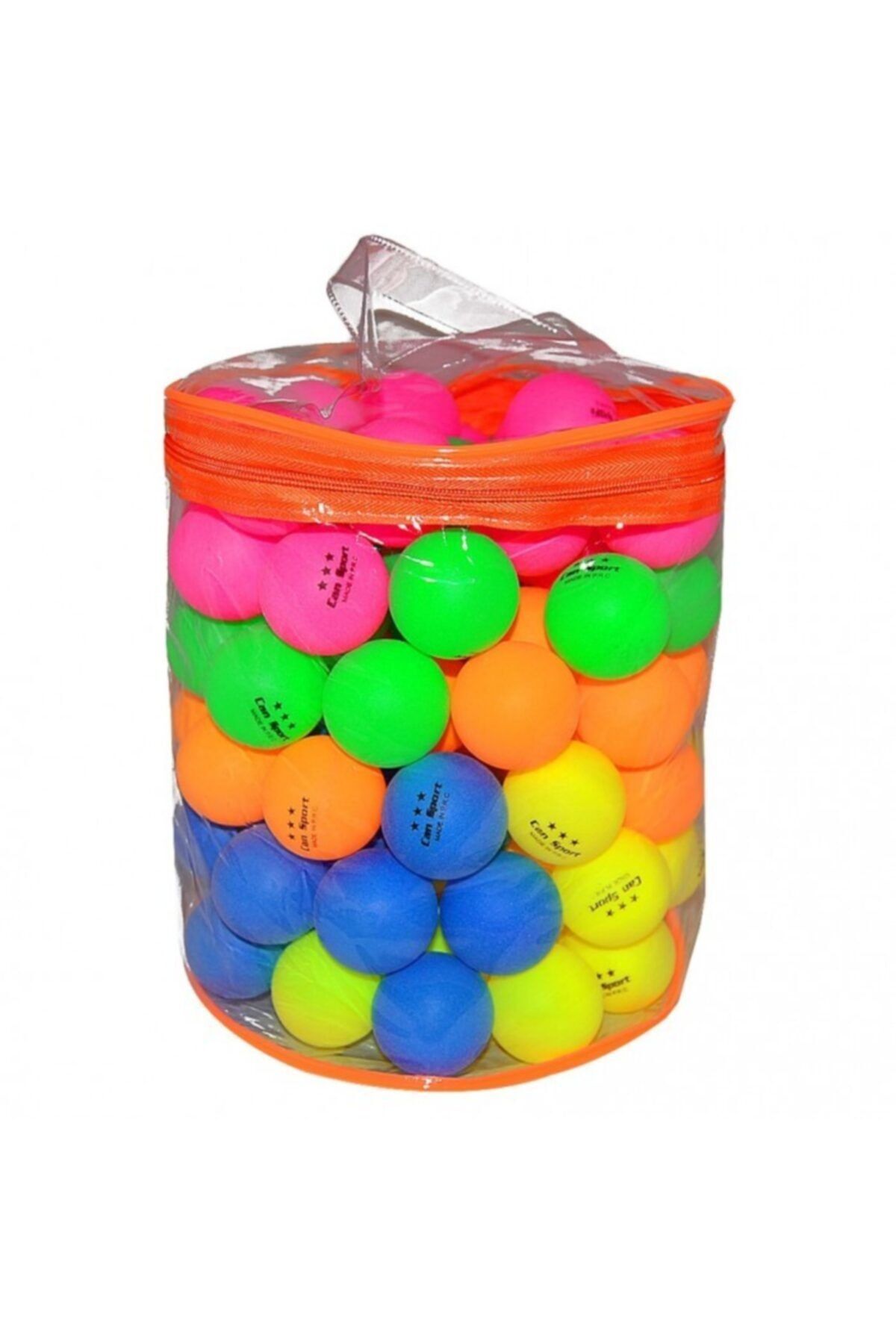 MOYASHOP 100 adet Karışık Renkli Pinpon Topu - Masa Tenisi Topu