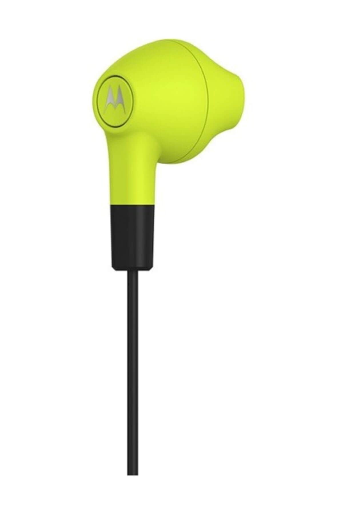 Motorola Earbuds Sarı Mikrofonlu Kablolu Kulakiçi Kulaklık
