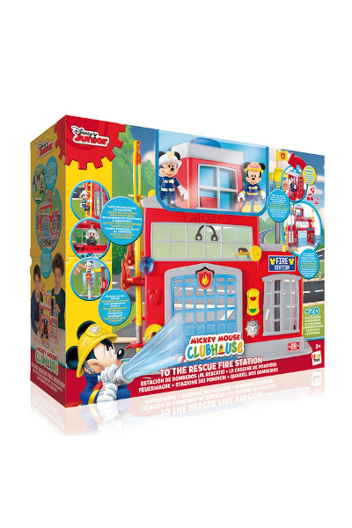 Mercan Disney Mickey & Minnie Mouse İtfaiye İstasyonu Oyun Seti