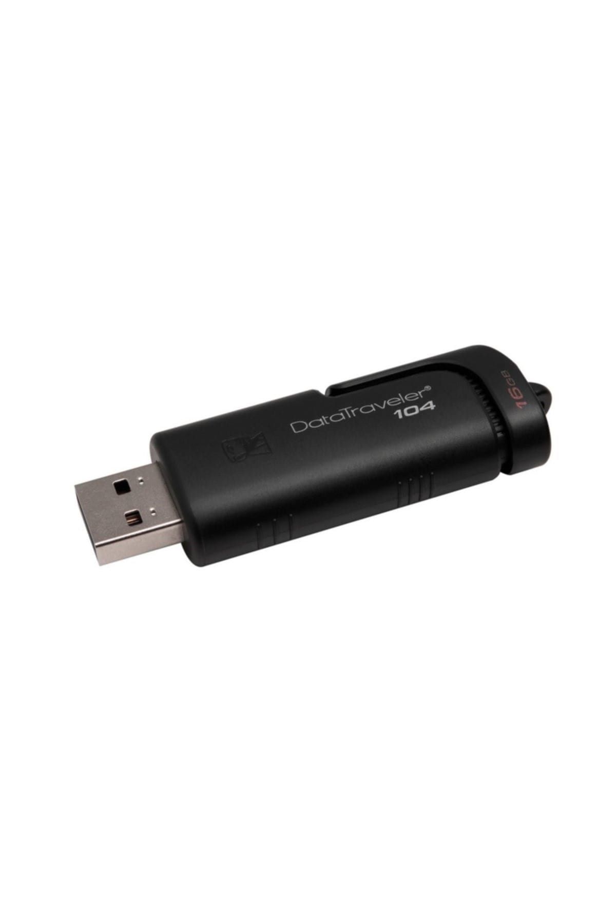 Kingston USB 16GB 2.0 DT104 SIYAH DT104-16GB