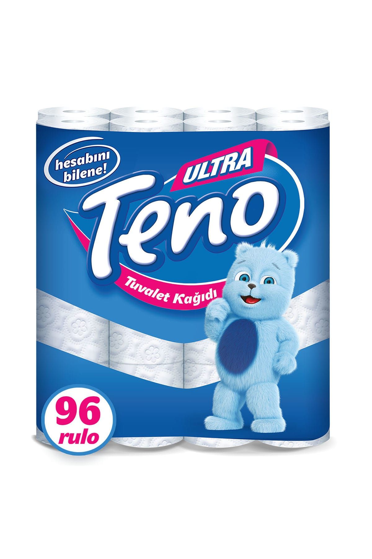 Teno Ultra Tuvalet Kağıdı Jumbo Paket 96 Rulo