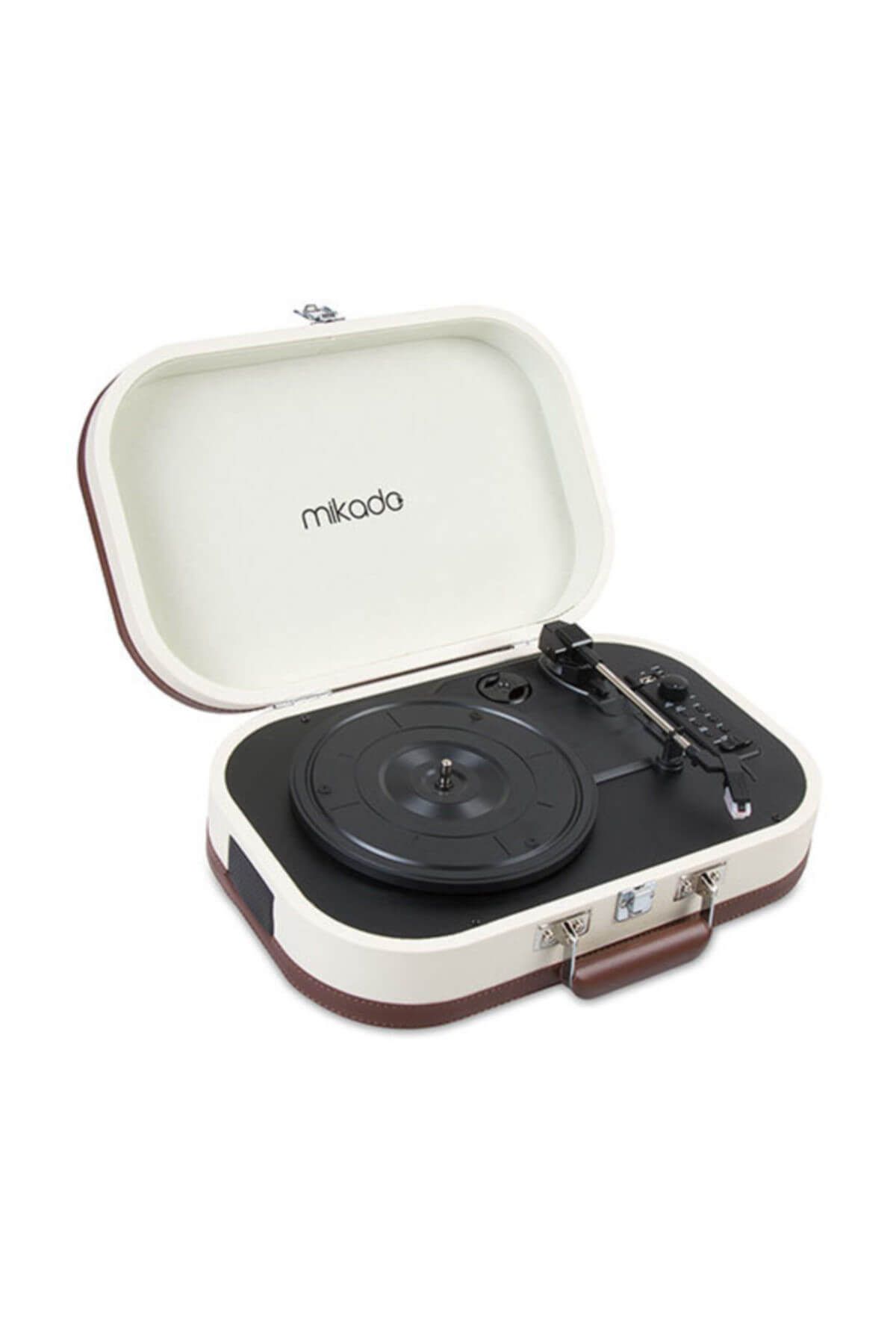 Mikado Nostalgia MN-101 Pikap Fildişi Usb+RCA+Bluetooth Destekli Müzik Kutusu