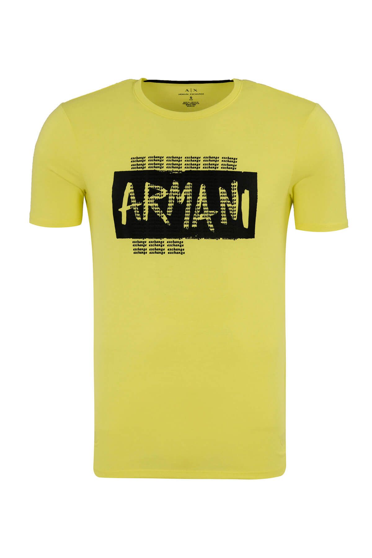Armani Exchange Yeşil Erkek T-Shirt 6Zztfm Zjs3Z 1641