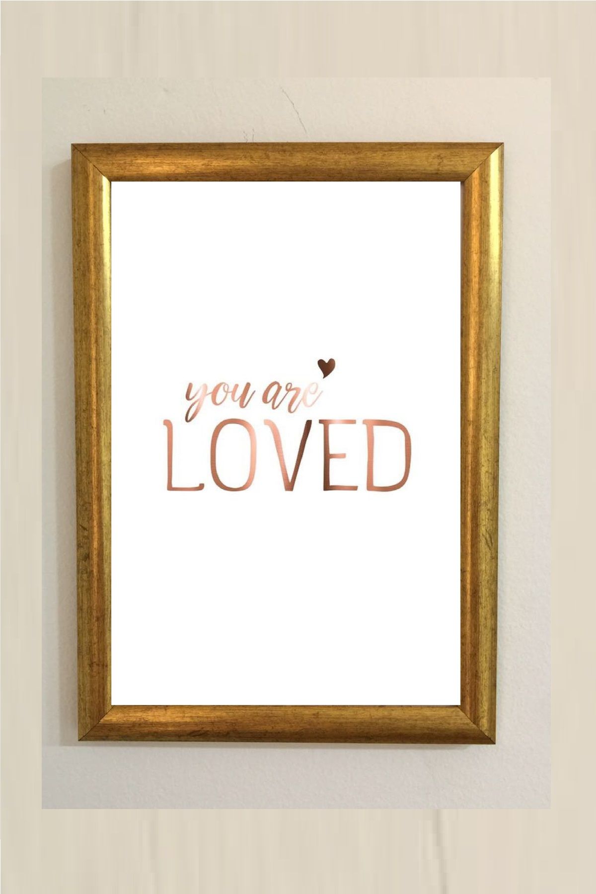 LYN HOME & DECOR You Are Loved Tablo 20x30