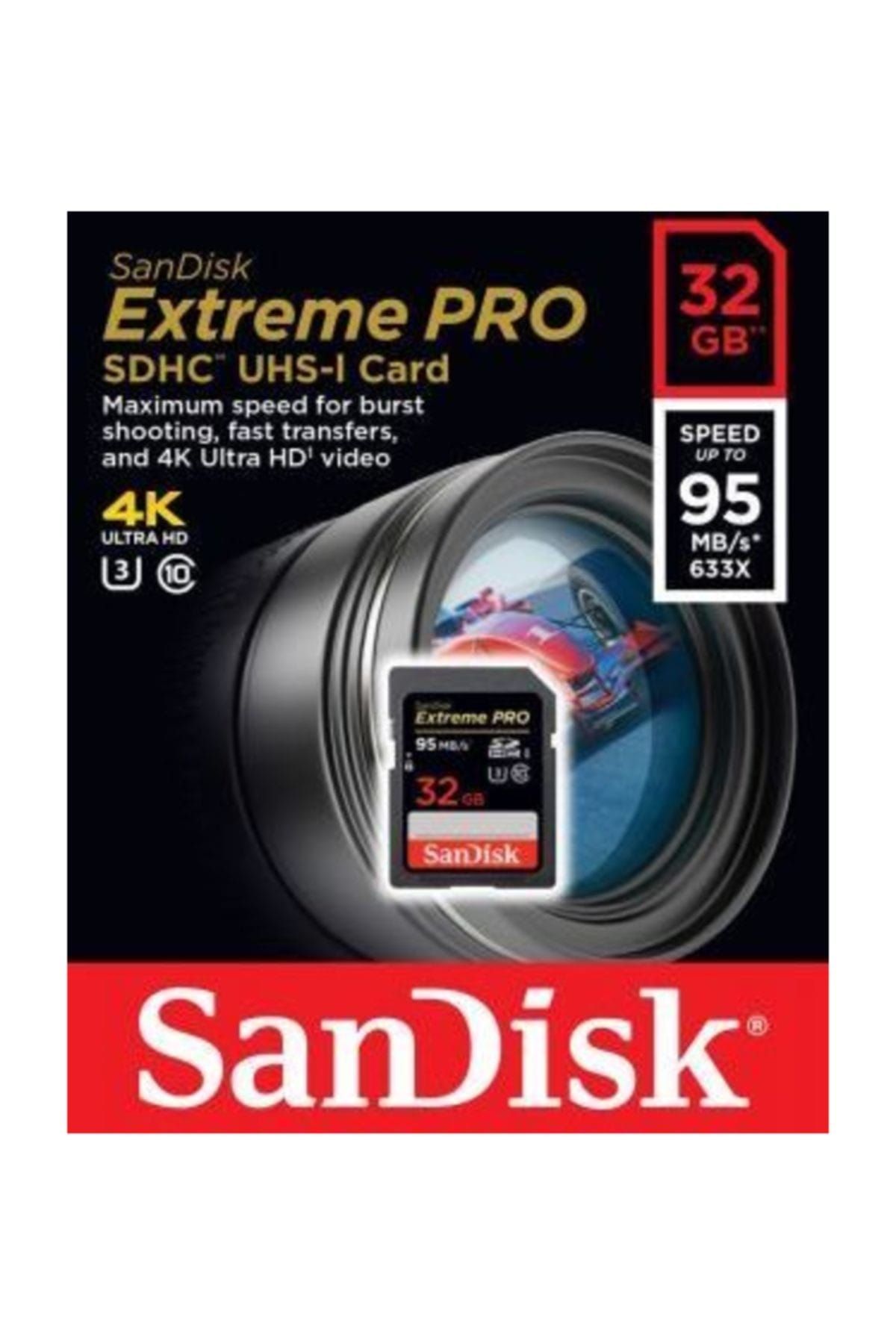 Sandisk EXTREME PRO 32  GB SDHC UHS-I 4K Hafıza Kartı