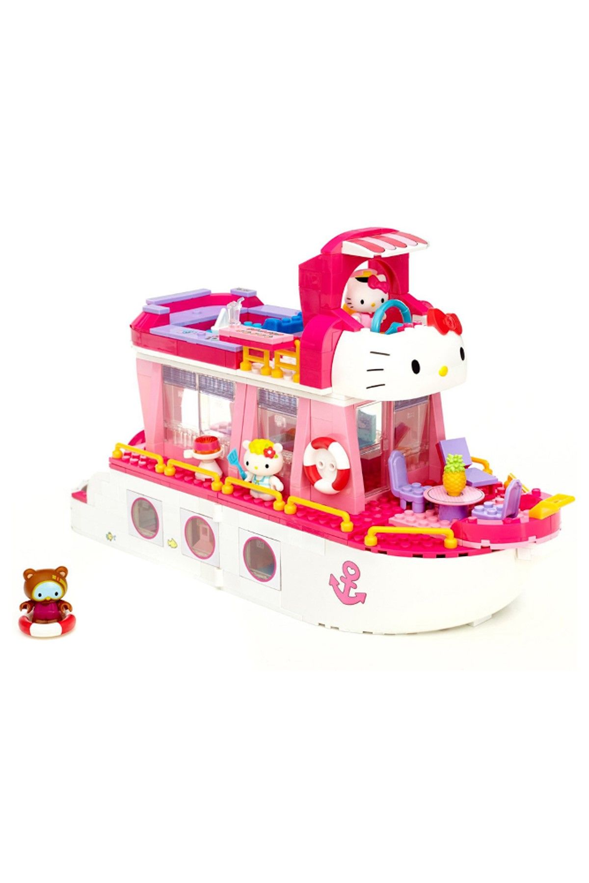 Mega Bloks Hello Kitty’Nin Seyahat Gemisi Oyun Seti 10930 /