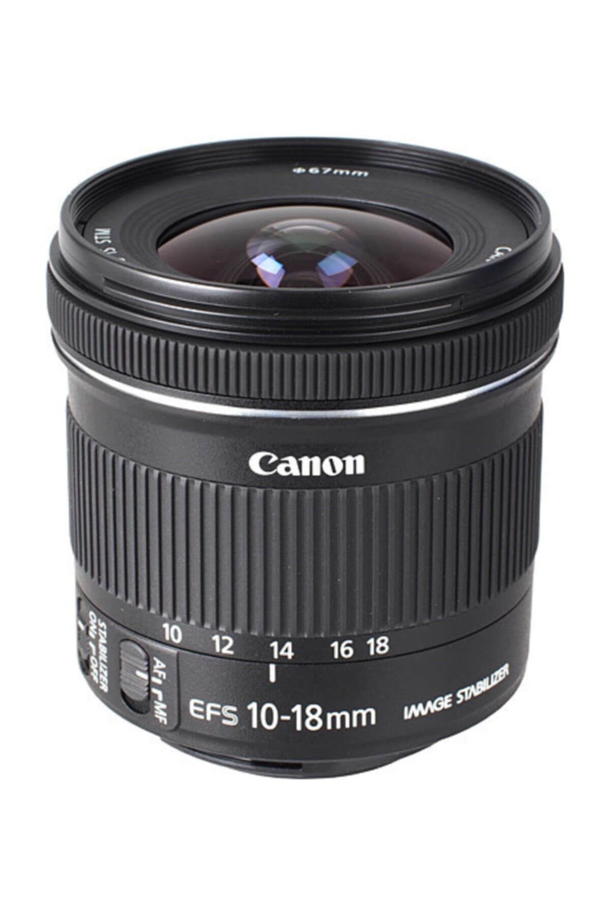 Canon EF-S 10-18mm f/4.5-5.6 IS STM Lens (Canon Eurasia Garantili)