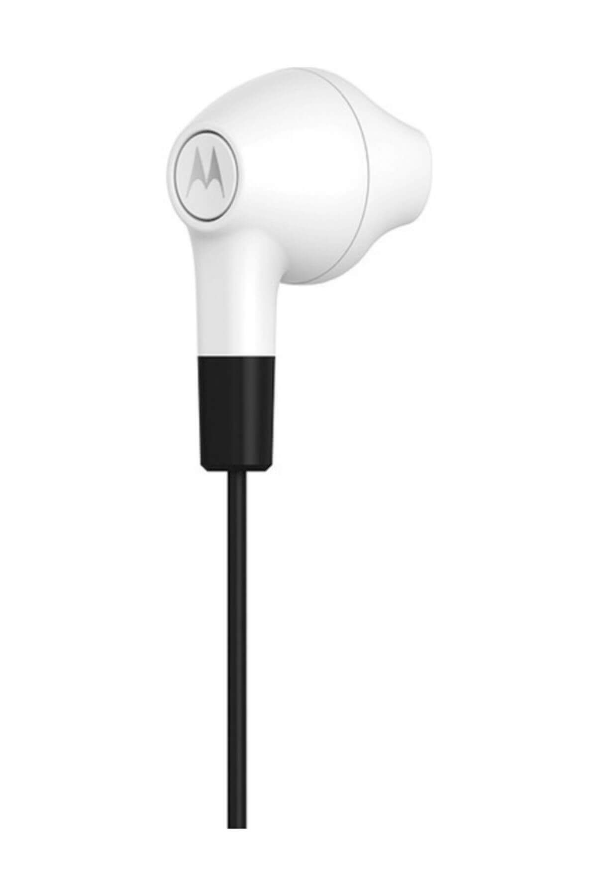 Motorola Earbuds Beyaz Mikrofonlu Kablolu Kulakiçi Kulaklık