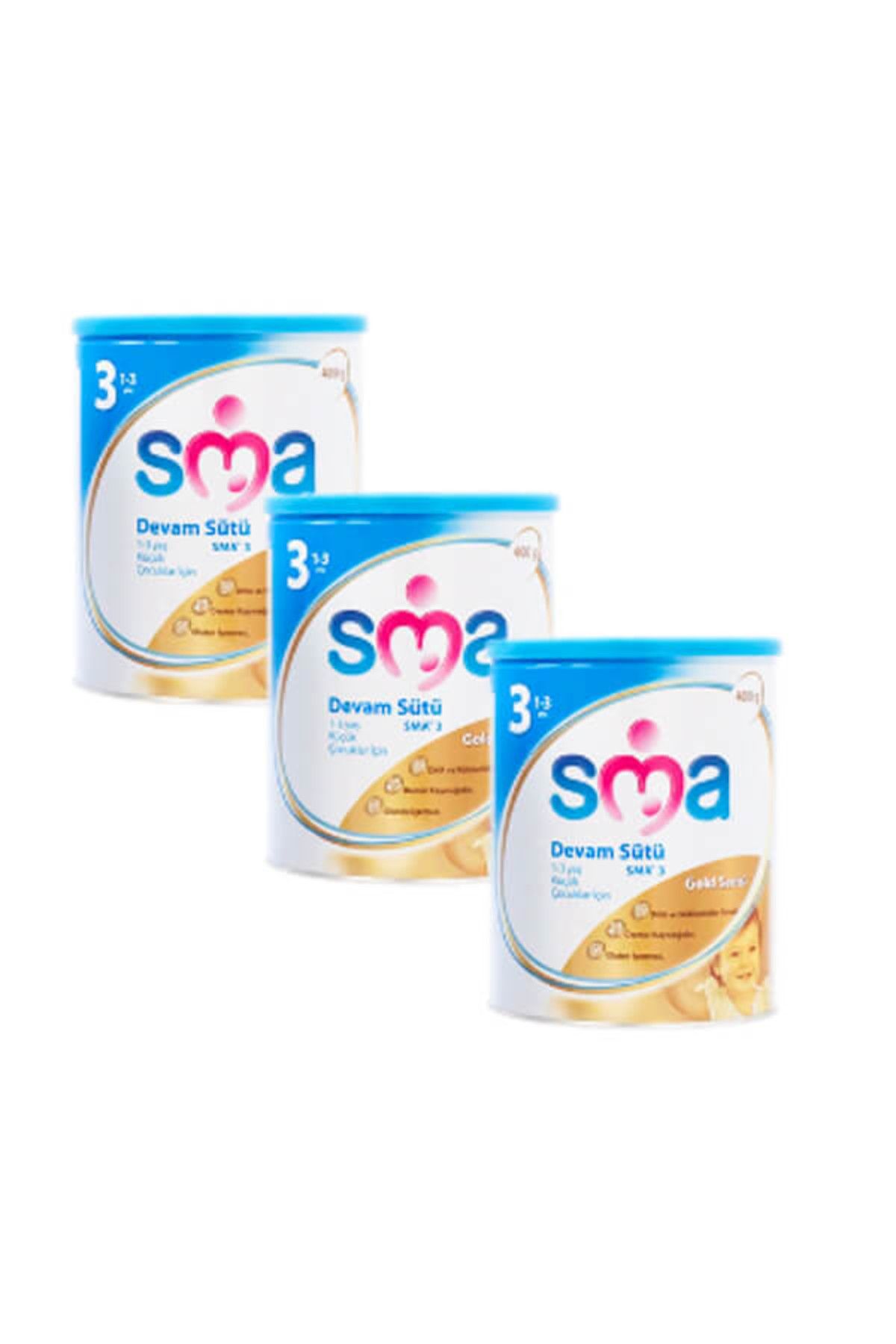 SMA Gold Devam Sütü 3 Numara 400 gr x 3 Adet