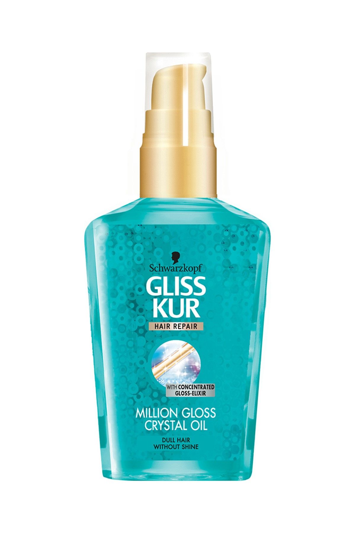 Gliss Million gloss Crystal Oil Saç Bakım Yağı 75 ml