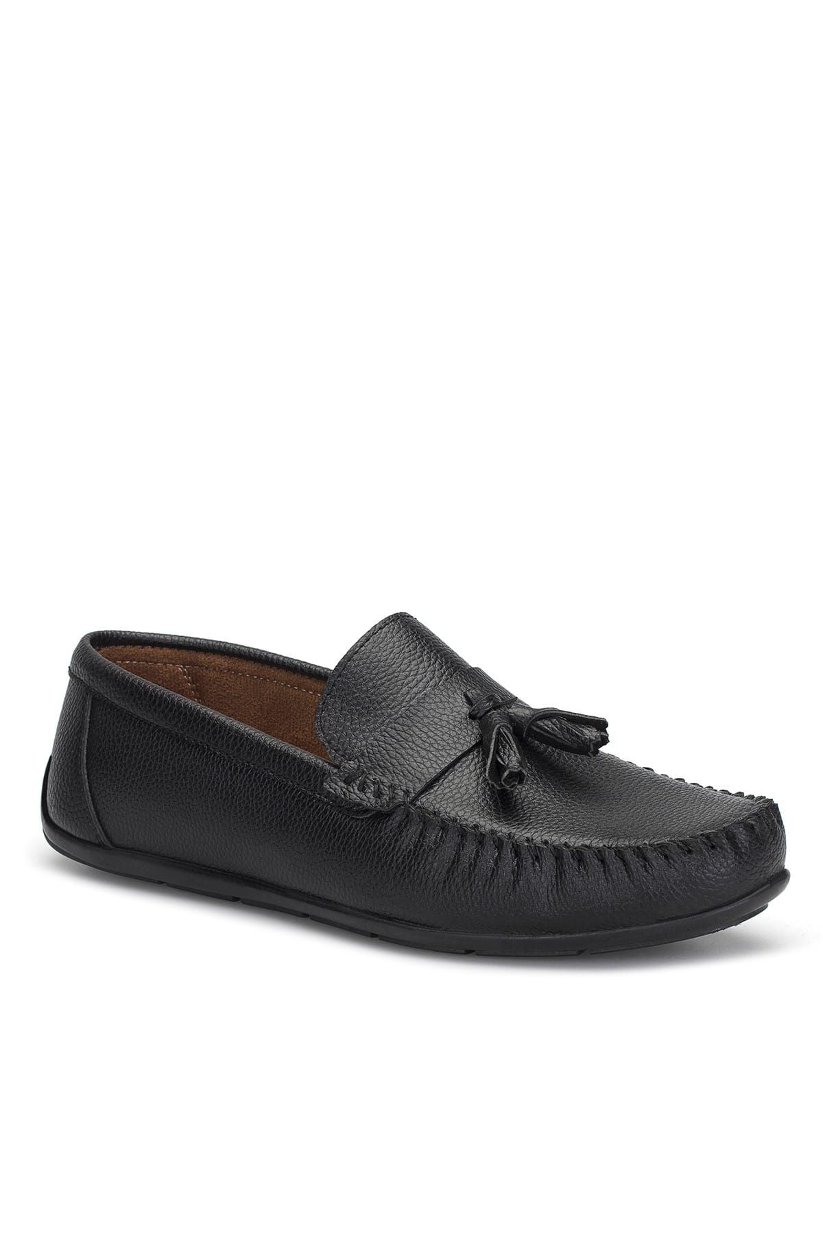 Dark Seer Siyah Siyah Erkek Loafer Ayakkabı LFR.004