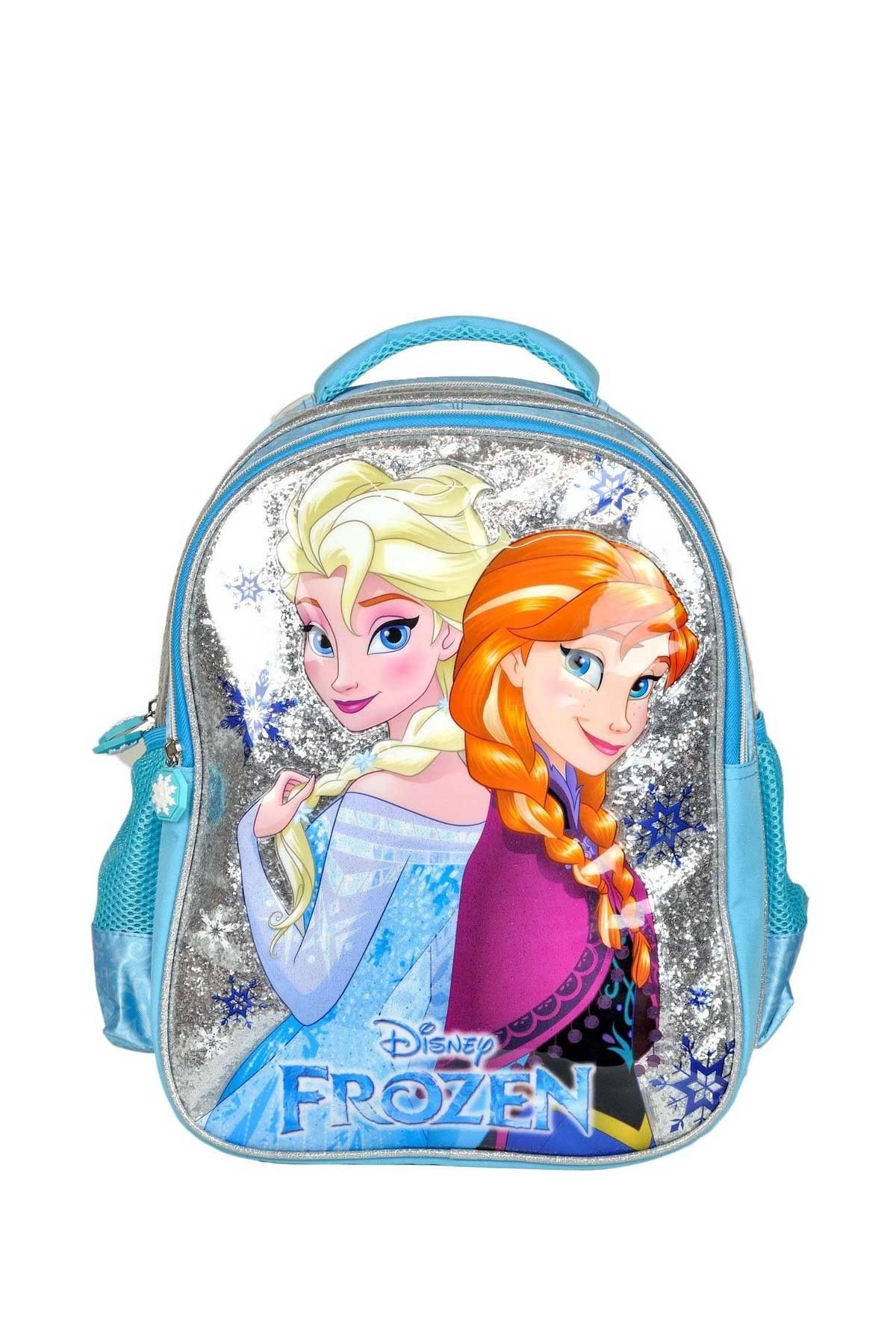 Frozen Pembe Kız Çocuk Okul Çantası /